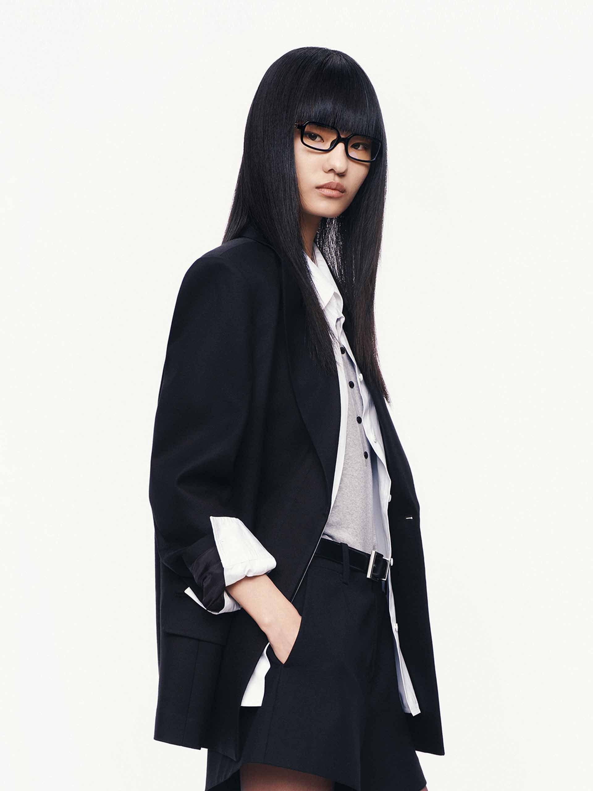 Single-breasted Wool Blend Blazer - Image 7