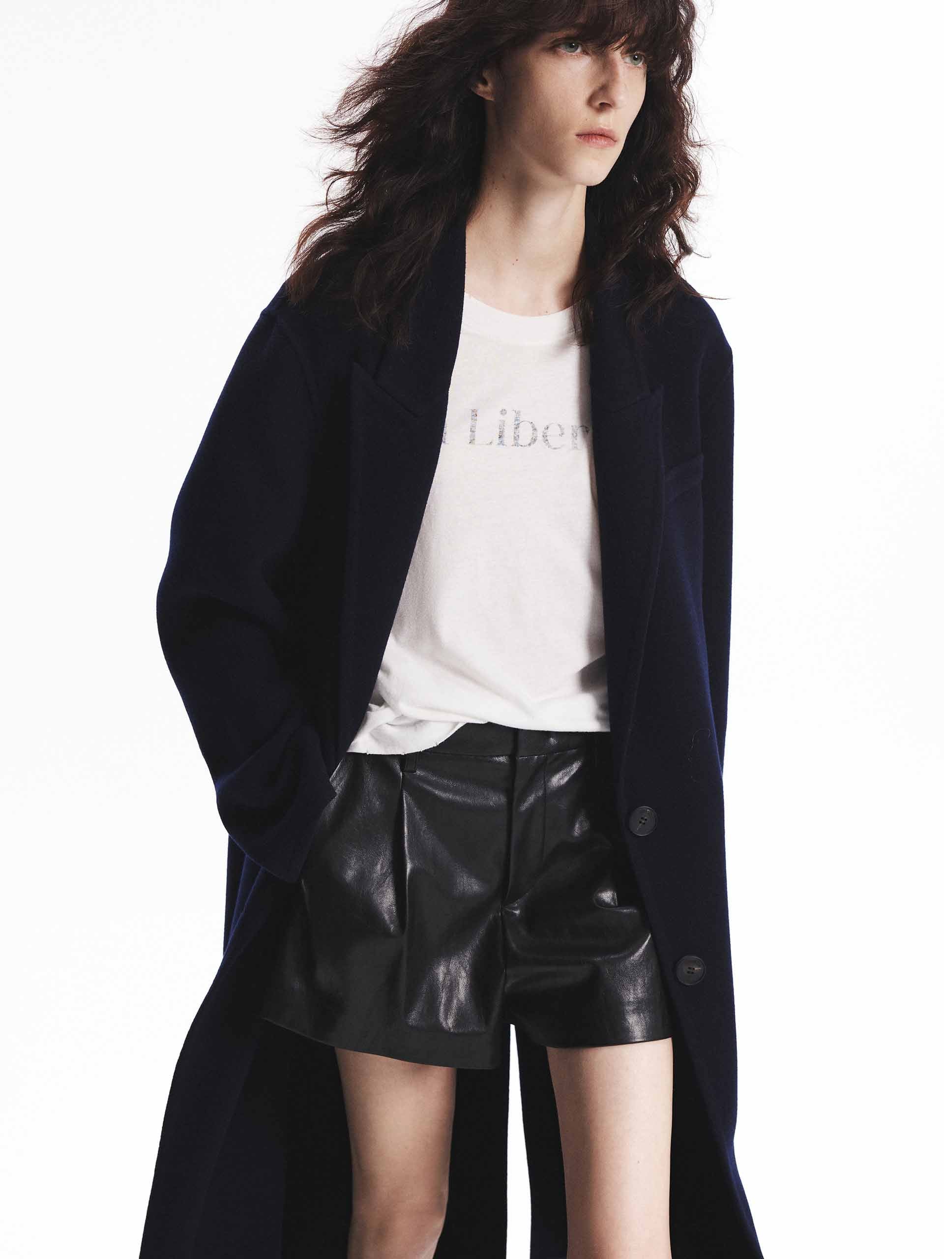 Single Breasted Wool Coat - Image 16