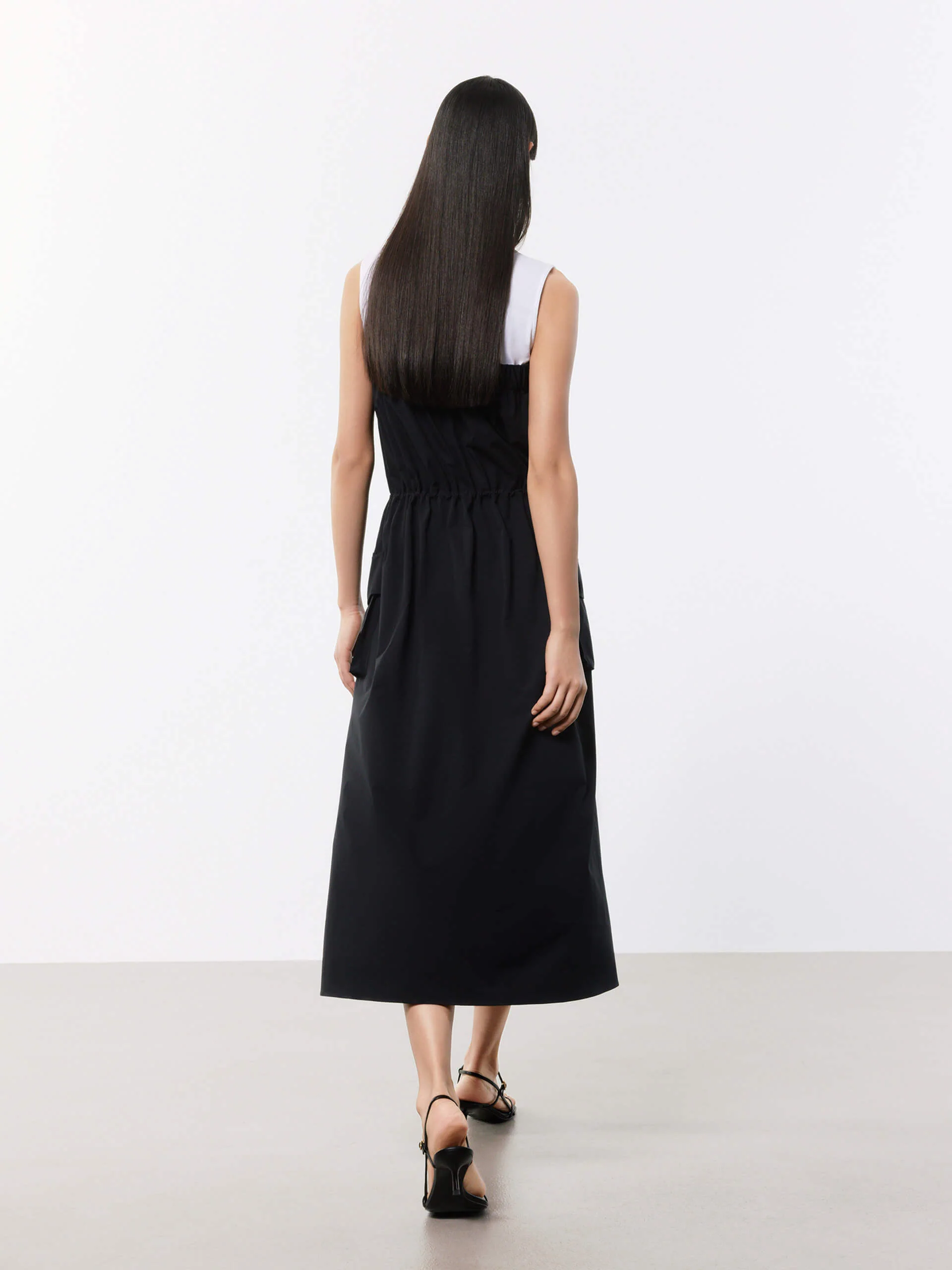 Sleeveless Midi Dress - Image 3