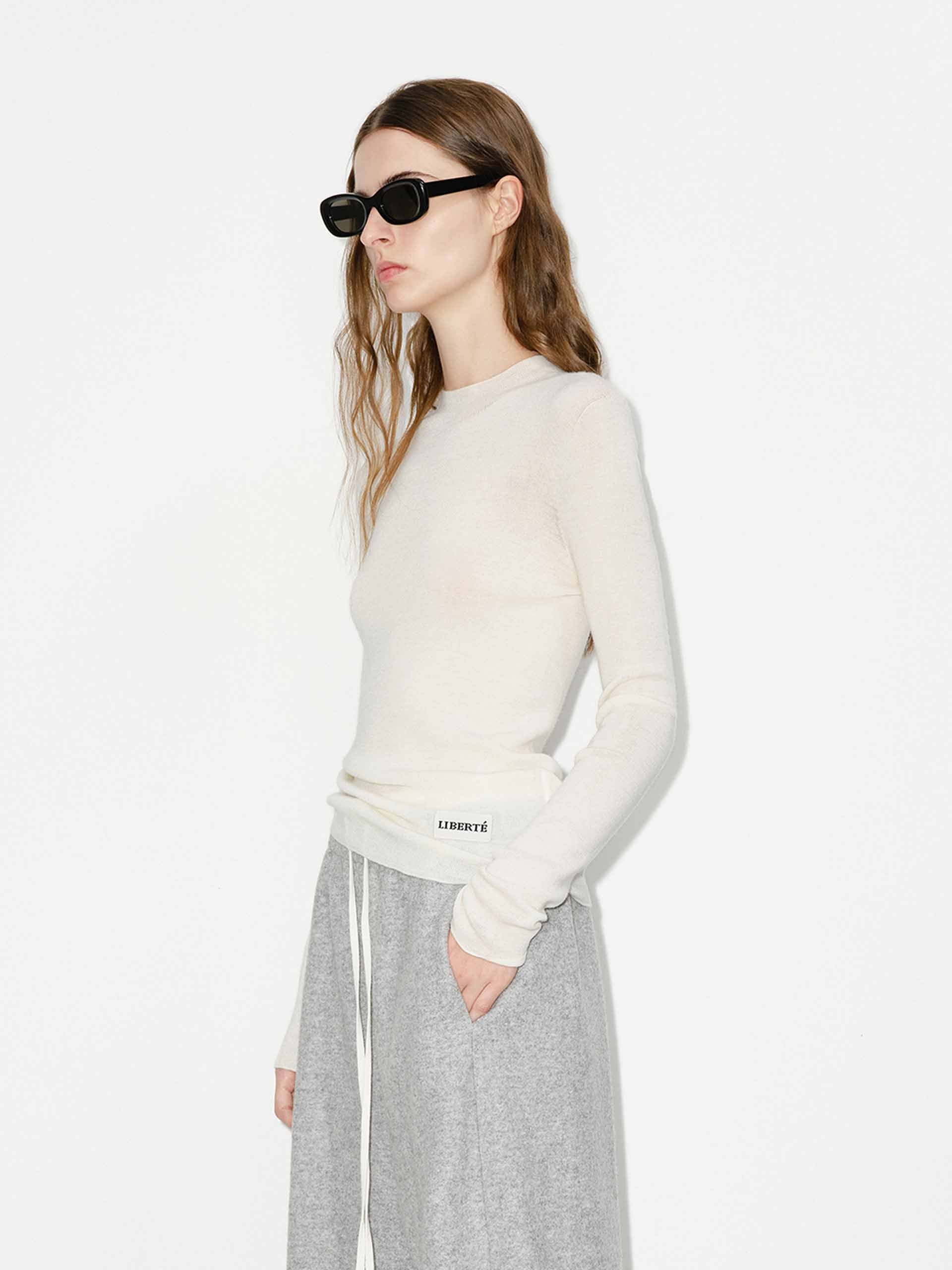 Slim Fitted Soft Knit Top - Image 15