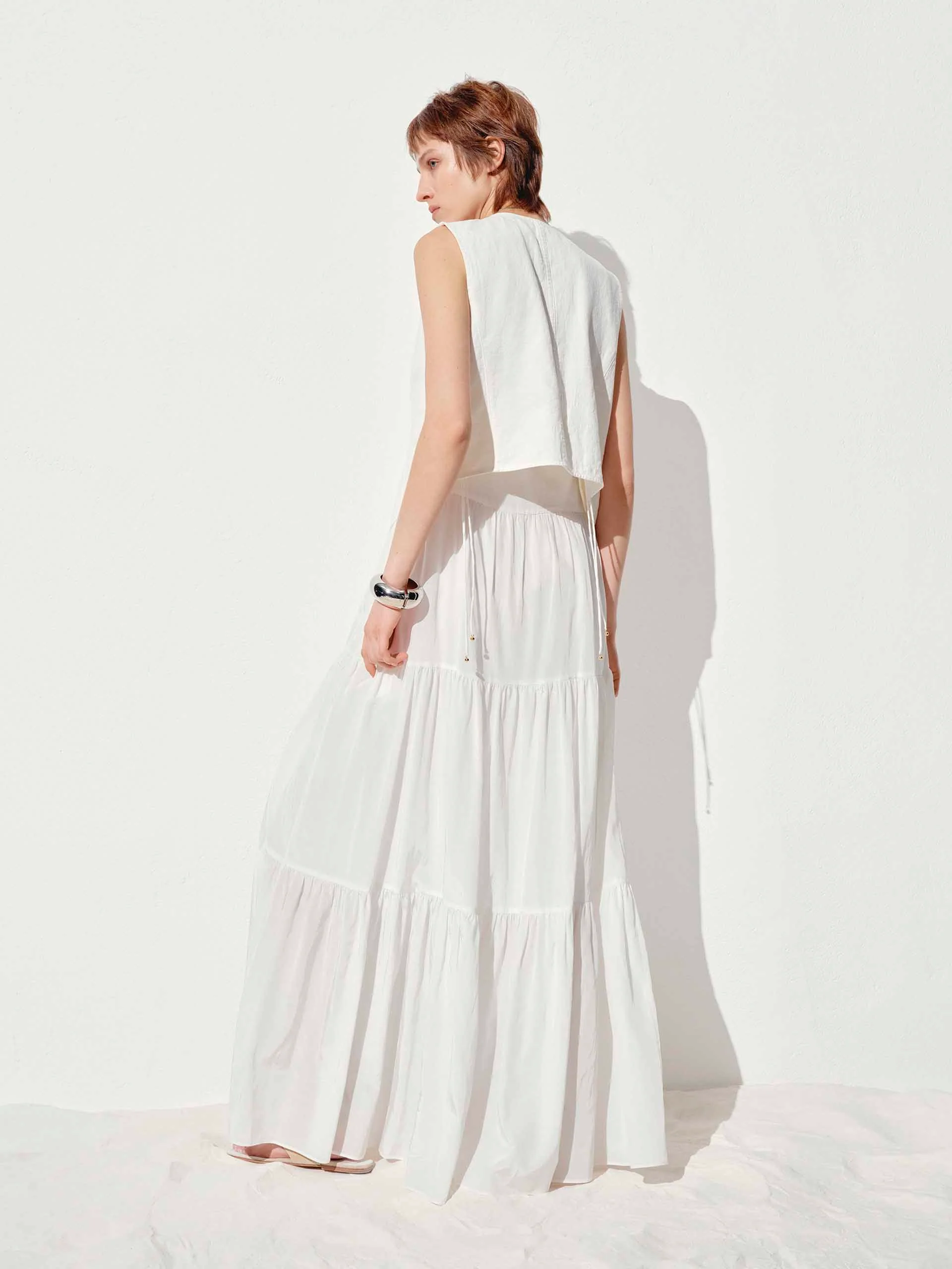 Spaghetti Straps Maxi Dress - Image 6