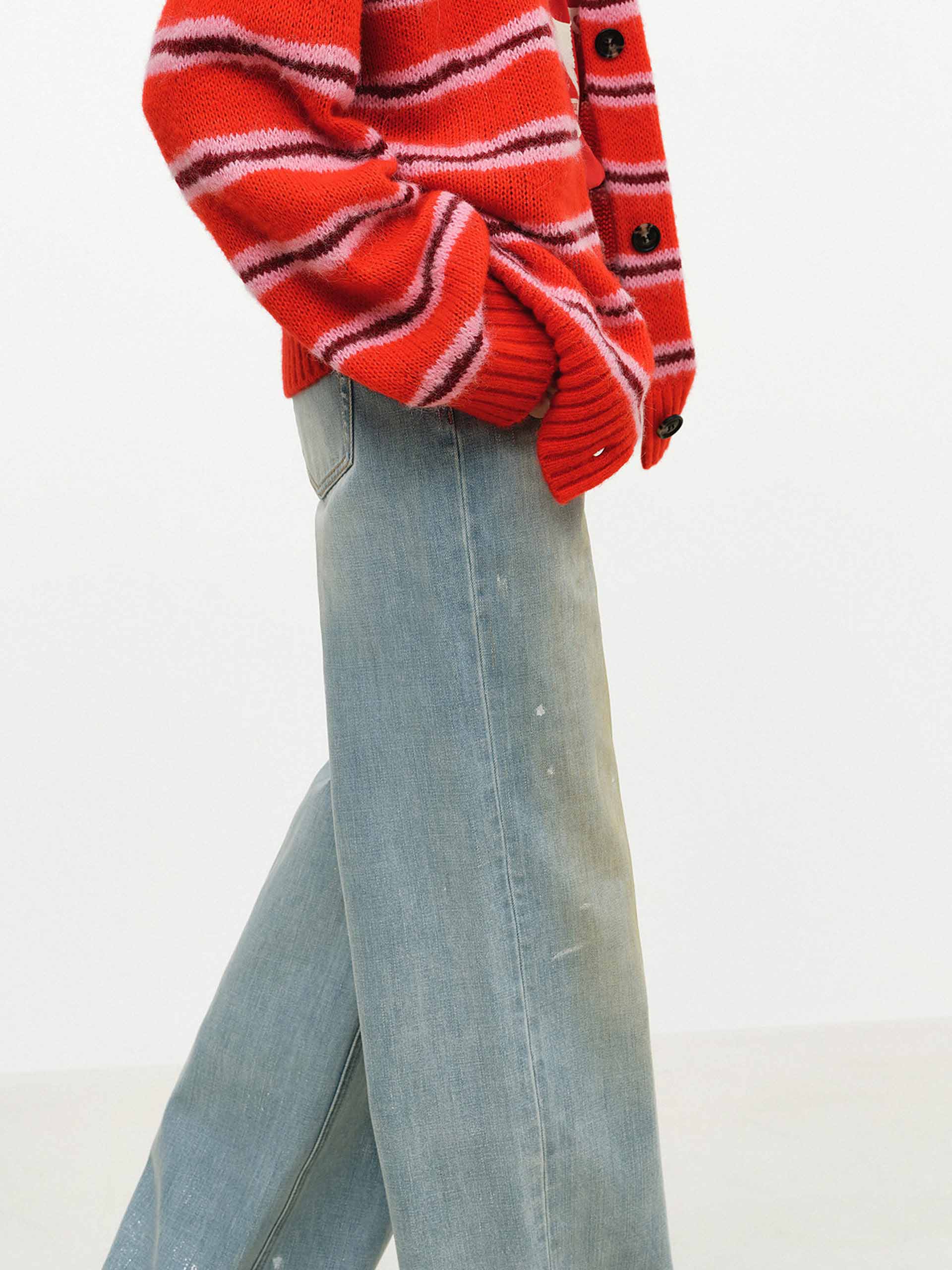 Splatter Five Pocket Jeans - Image 7