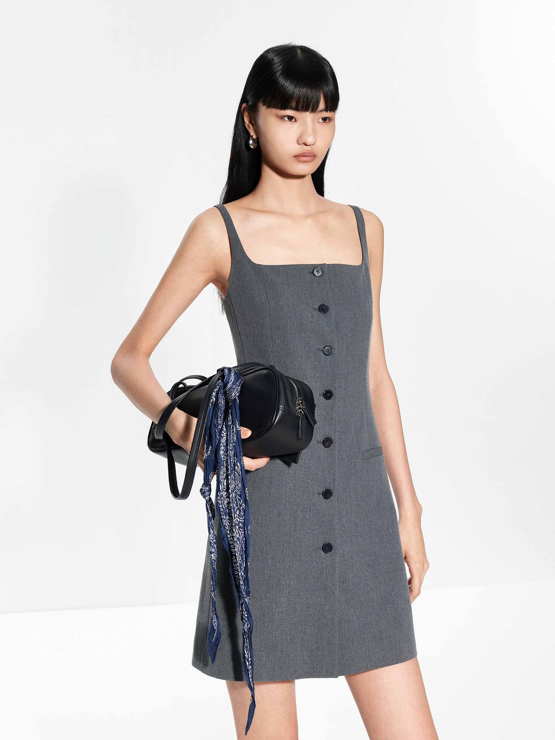 Square Collar Cami Dress - Image 3