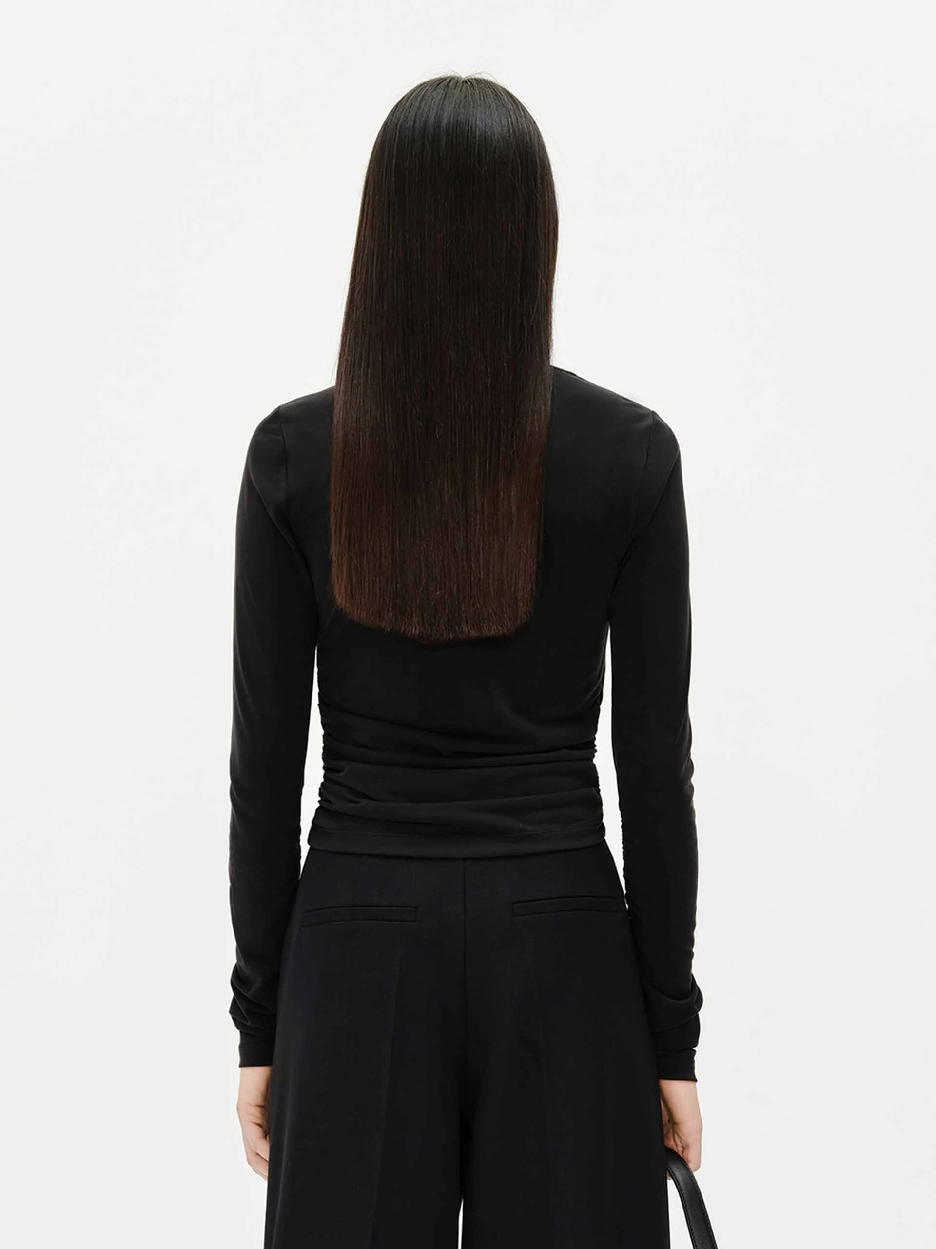 Square Neck Pleated Top - Image 3