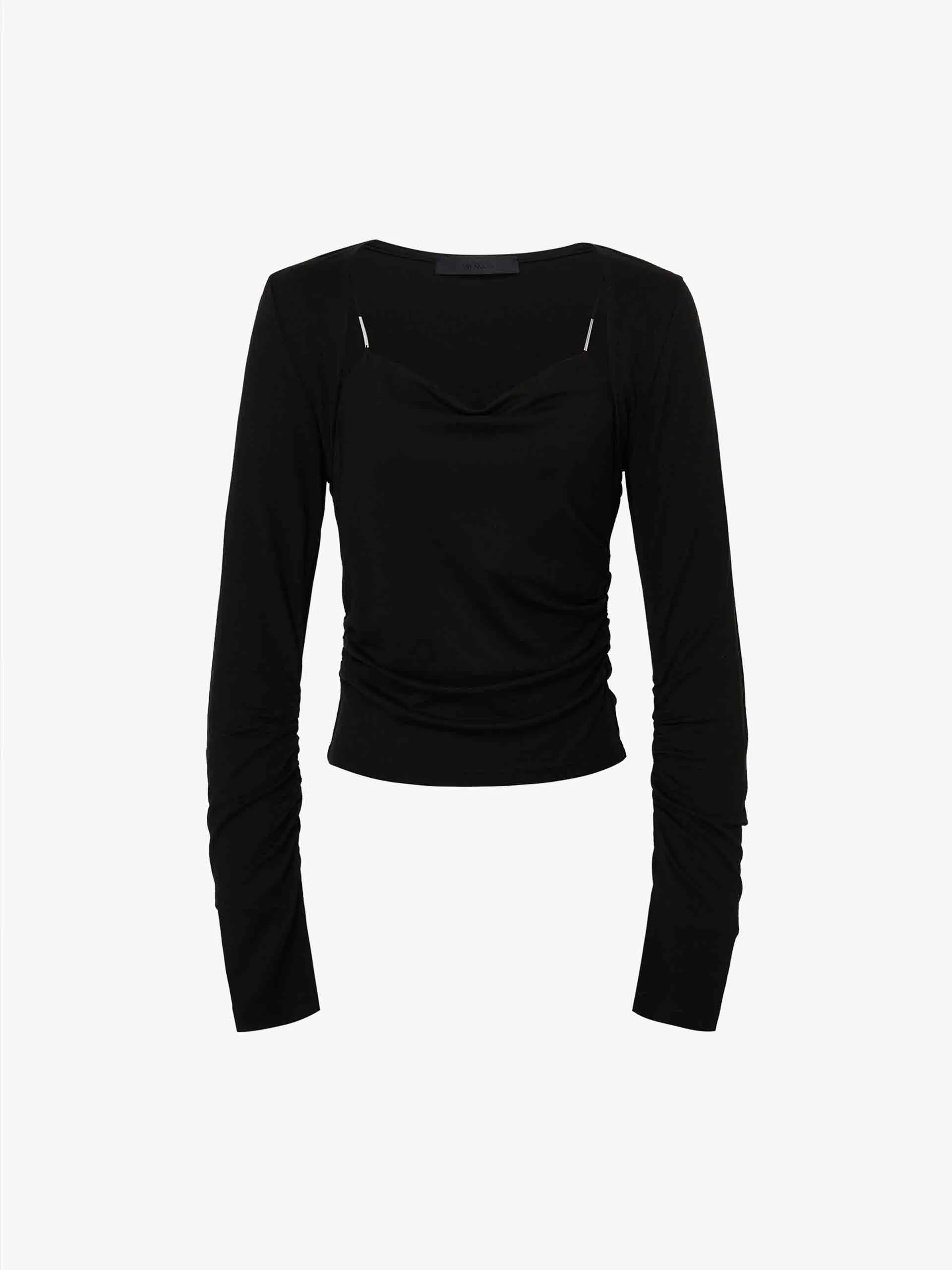 Square Neck Pleated Top - Image 5