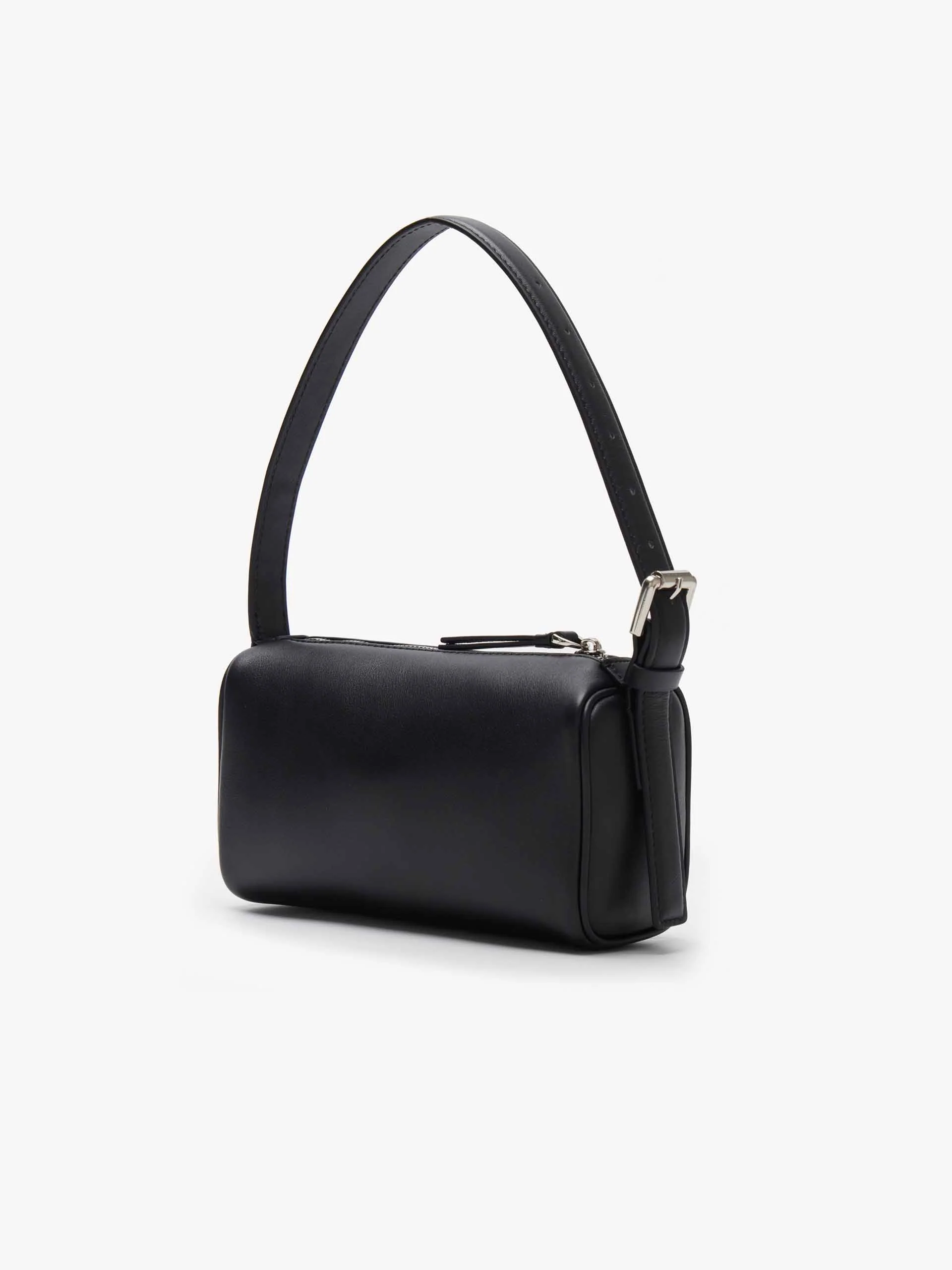Boxy Zipper Shoulder Bag - Image 8