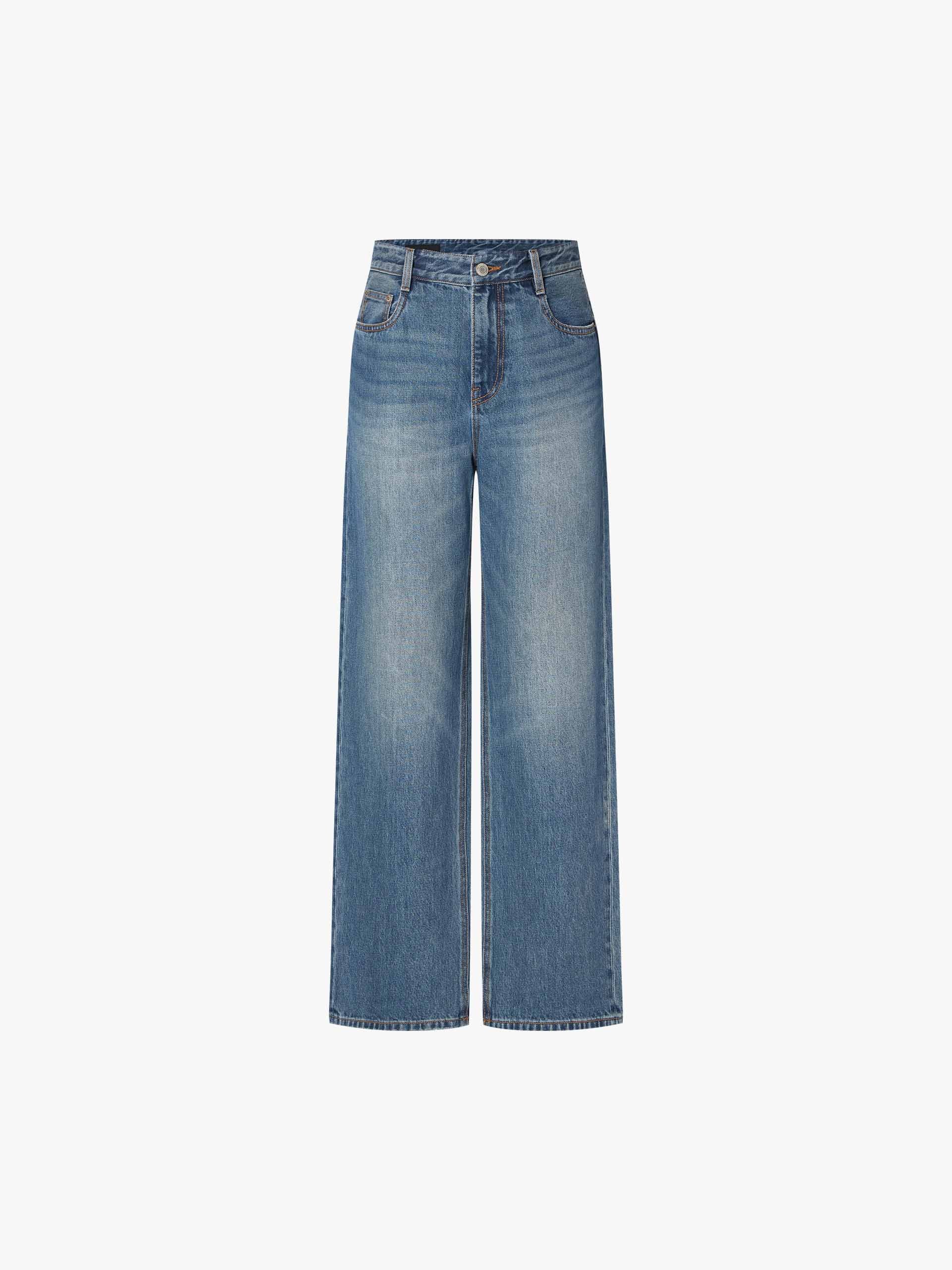 Straight Cut Cotton Jeans - Image 5