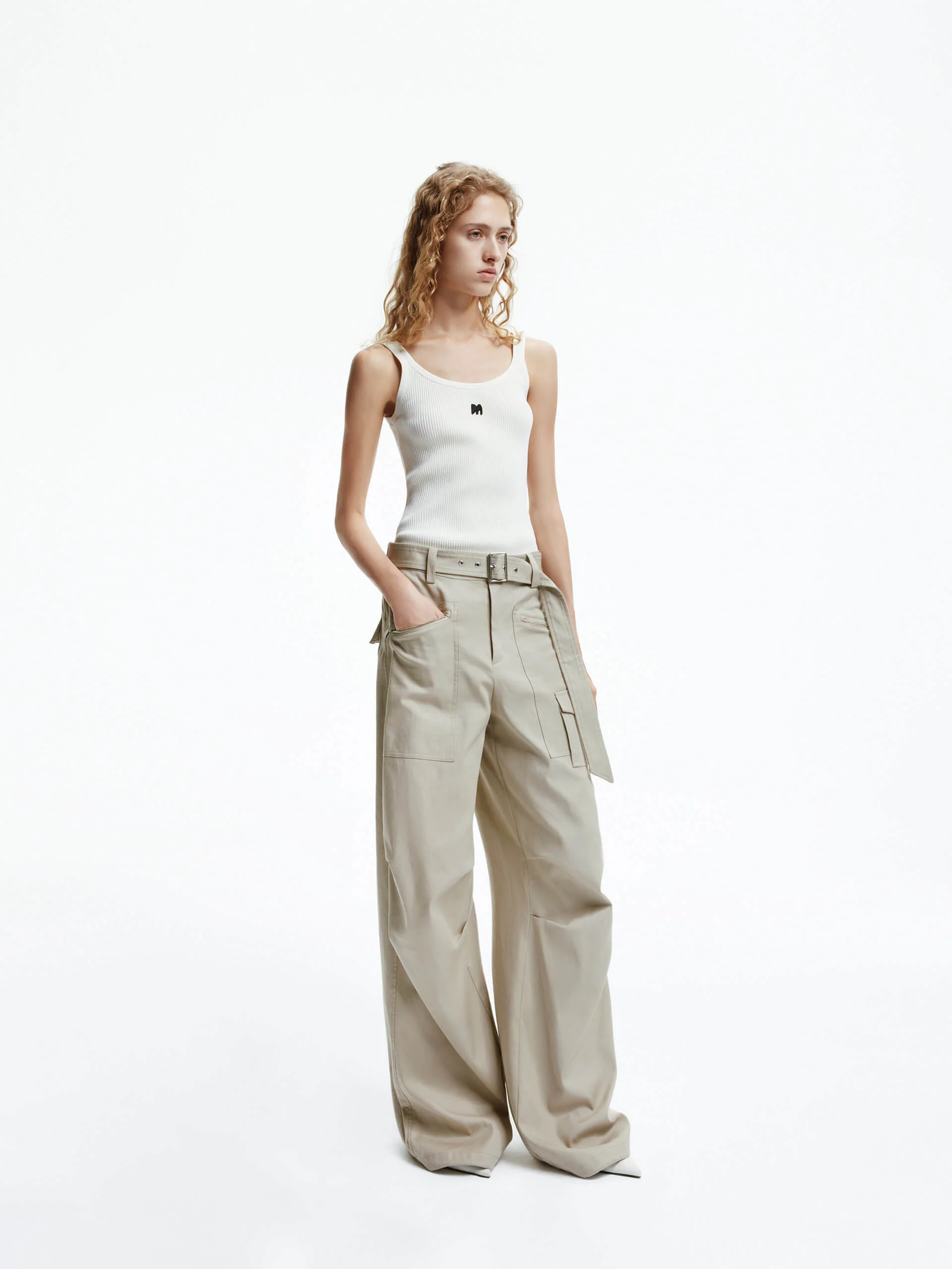 Straight Leg Cargo Pants - Image 2