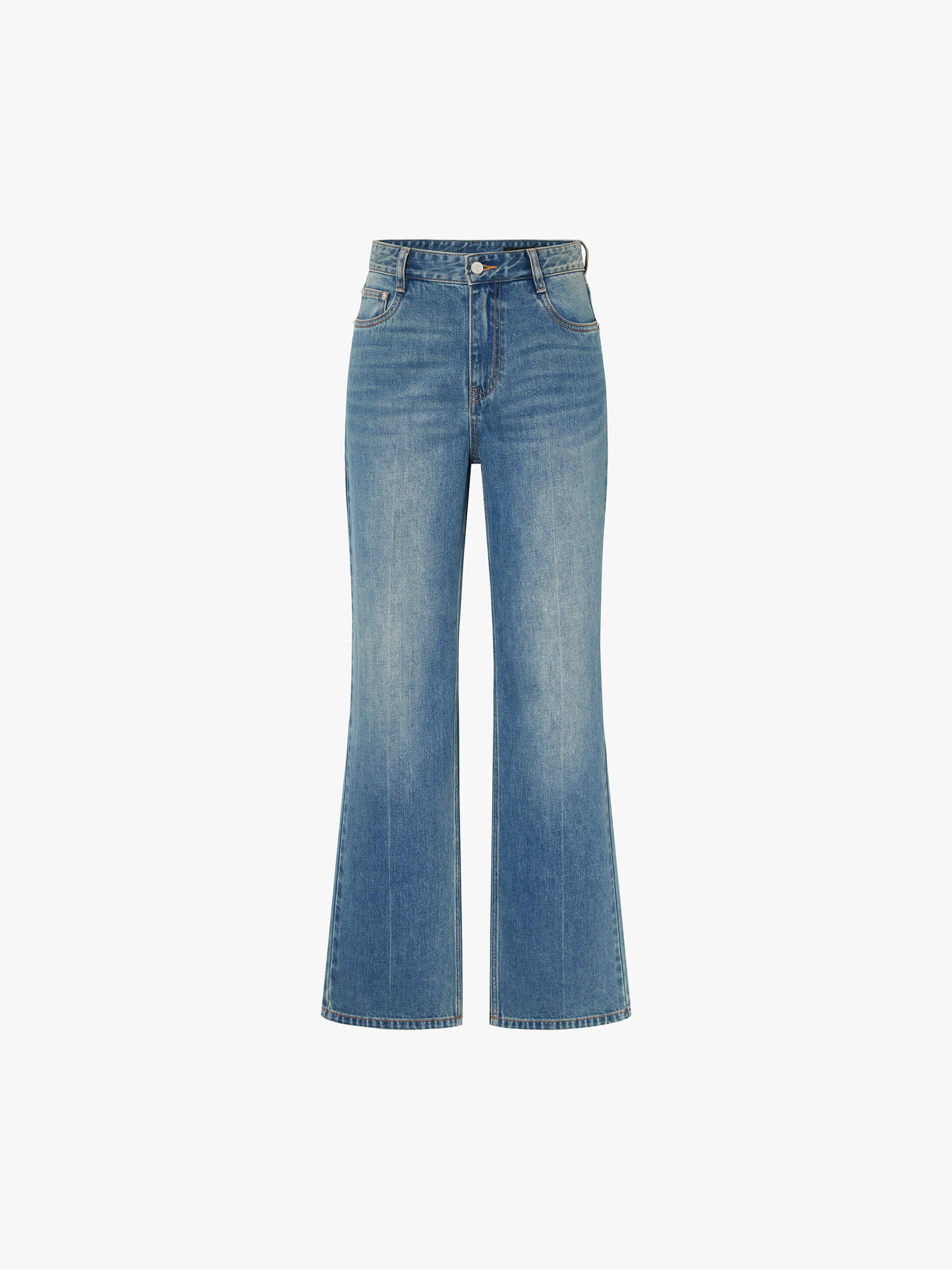 Straight Leg Denim Jeans - Image 5