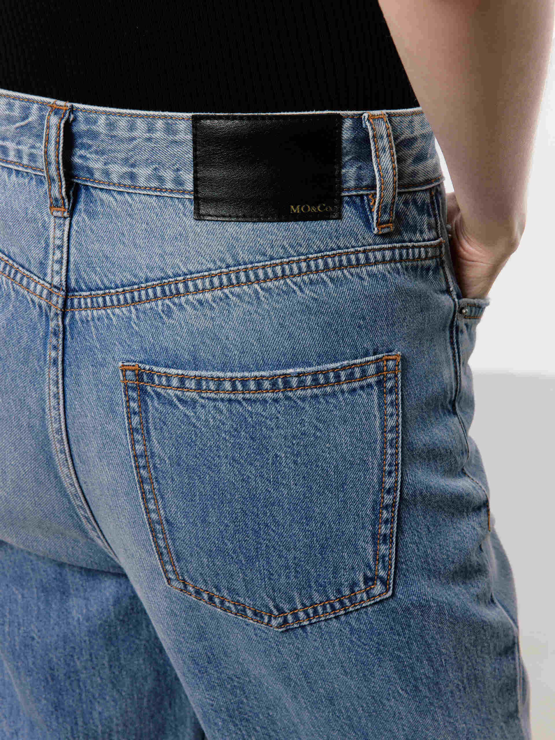 Flared Light Blue Jeans - Image 8