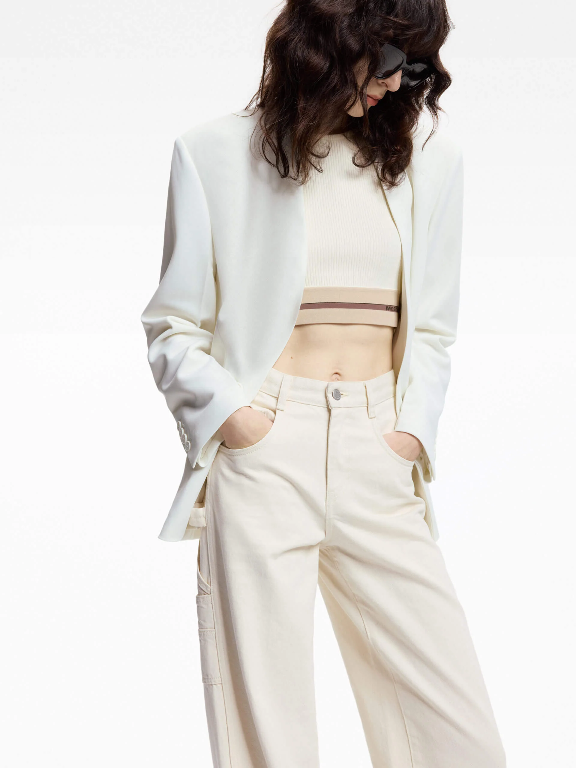 Tailored Blazer Without Lapel - Image 6