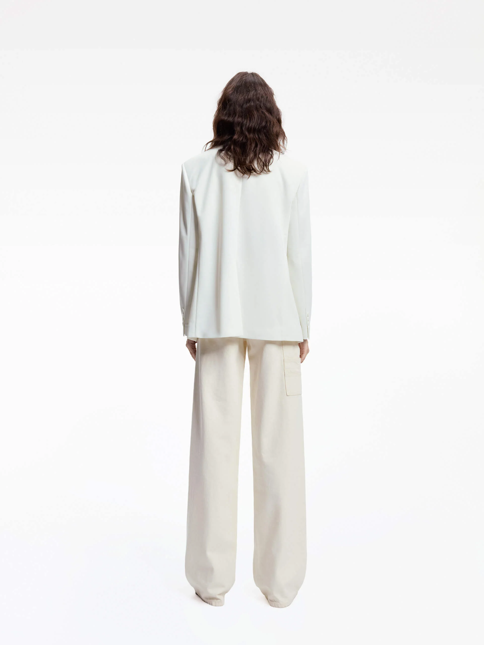 Tailored Blazer Without Lapel - Image 7