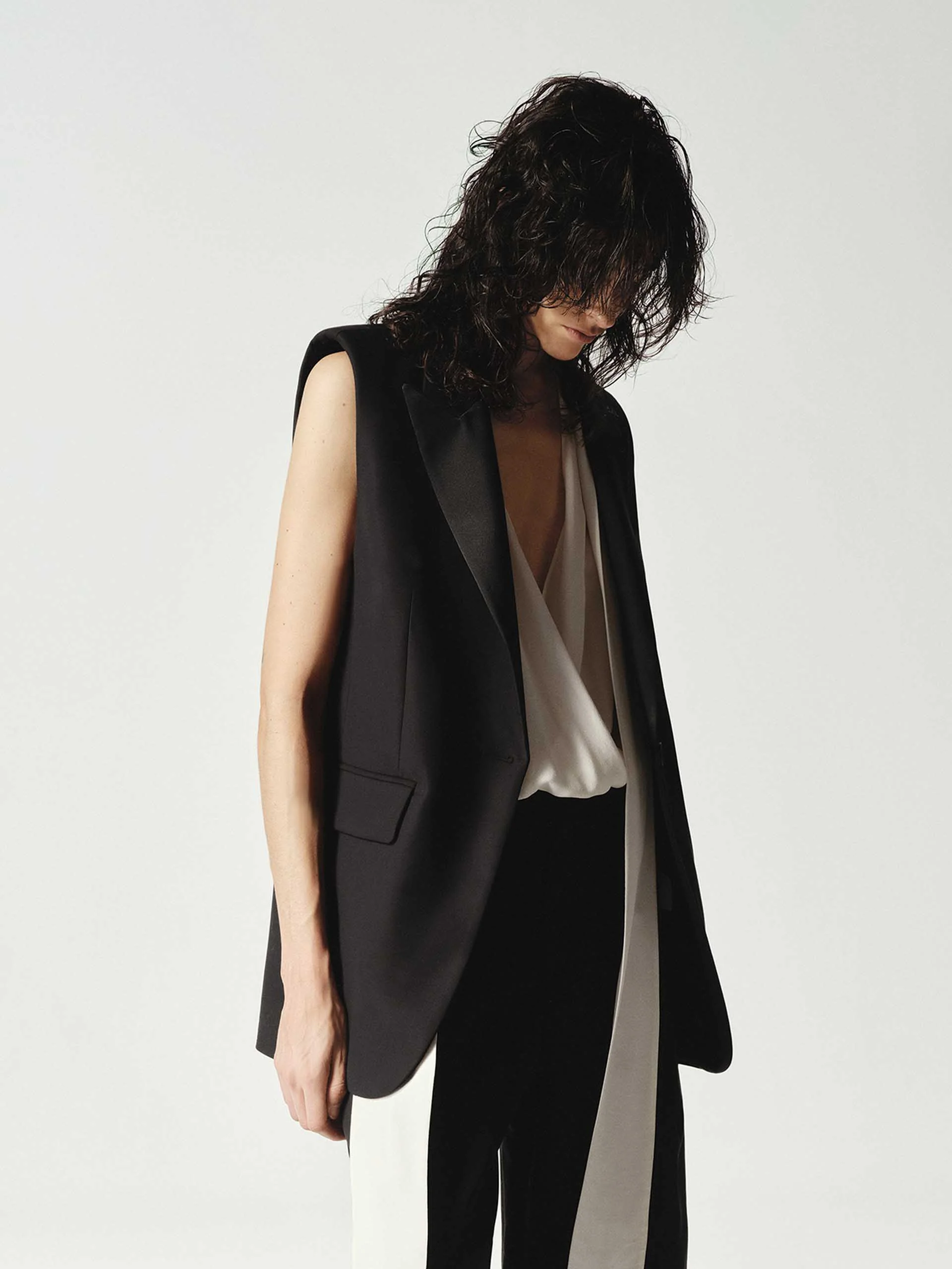 Tailored Cotton Waistcoat - Image 3