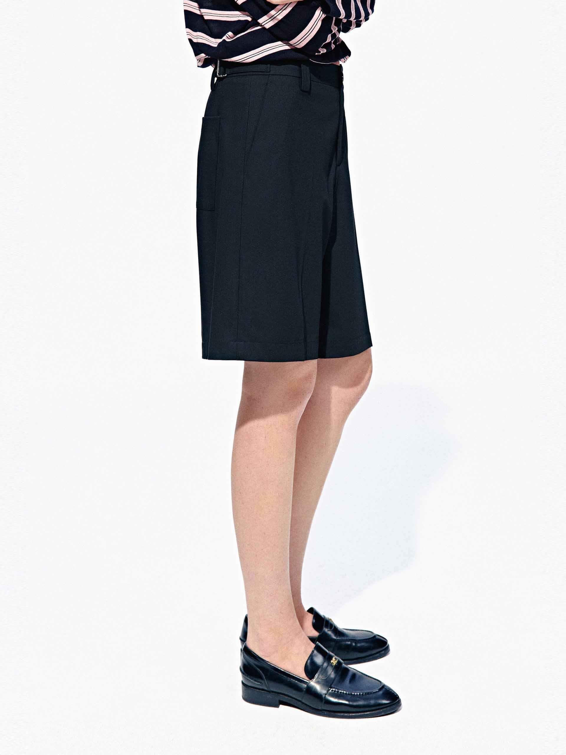 Tailored Straight Bermuda Shorts - Image 14