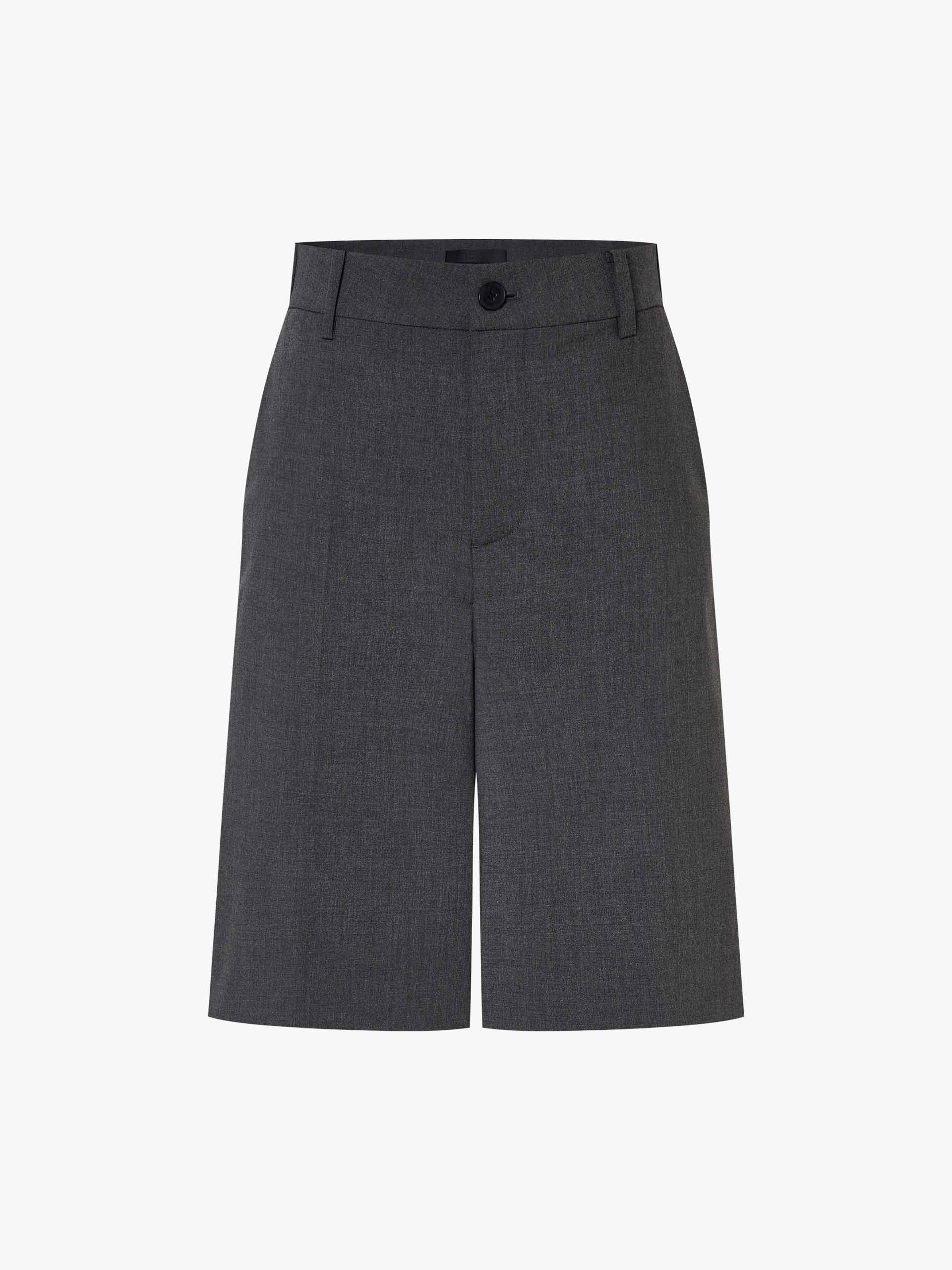 Tailored Straight Bermuda Shorts - Image 5