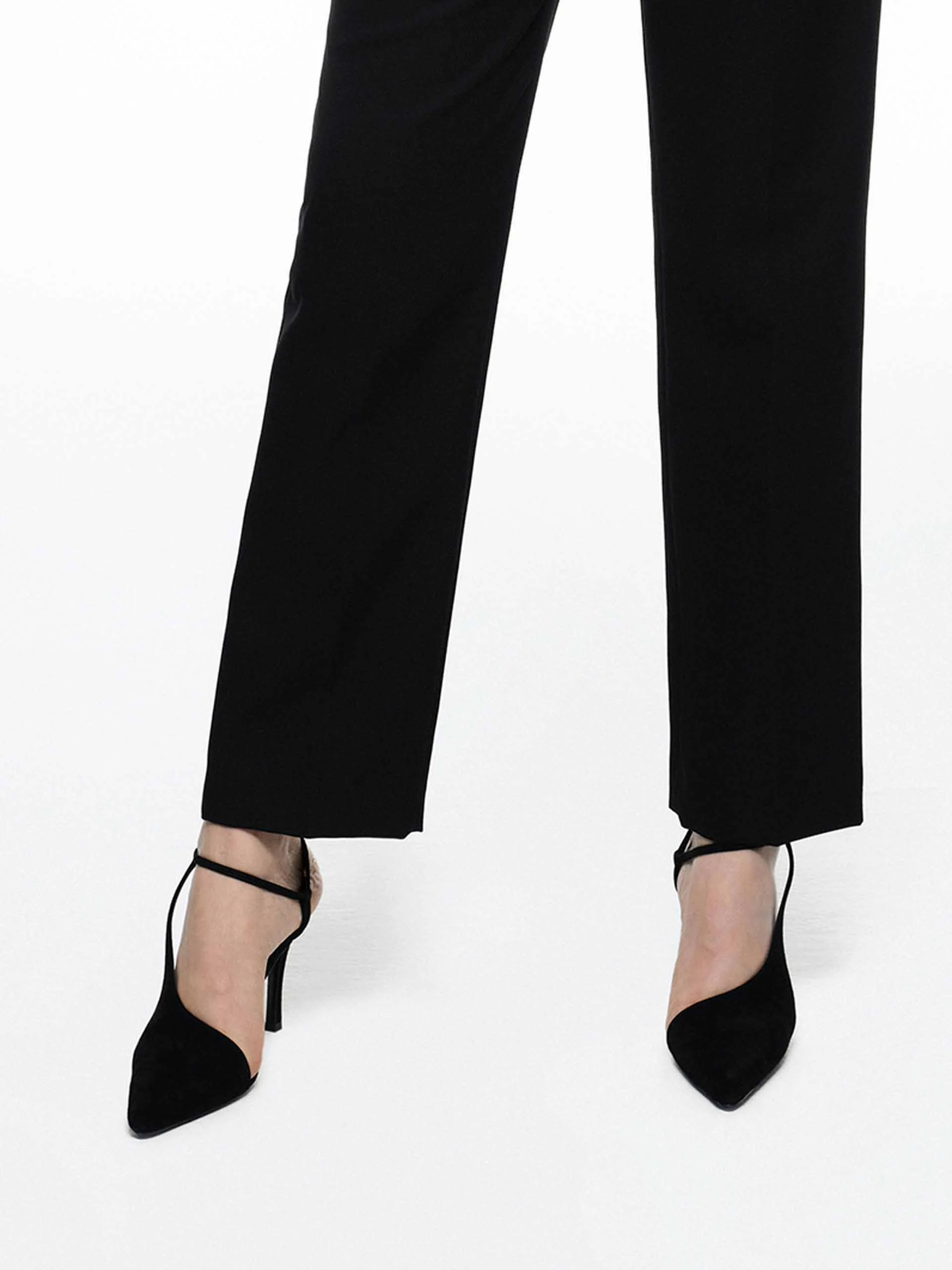 Tailored Wool Ankle Pants - Image 8
