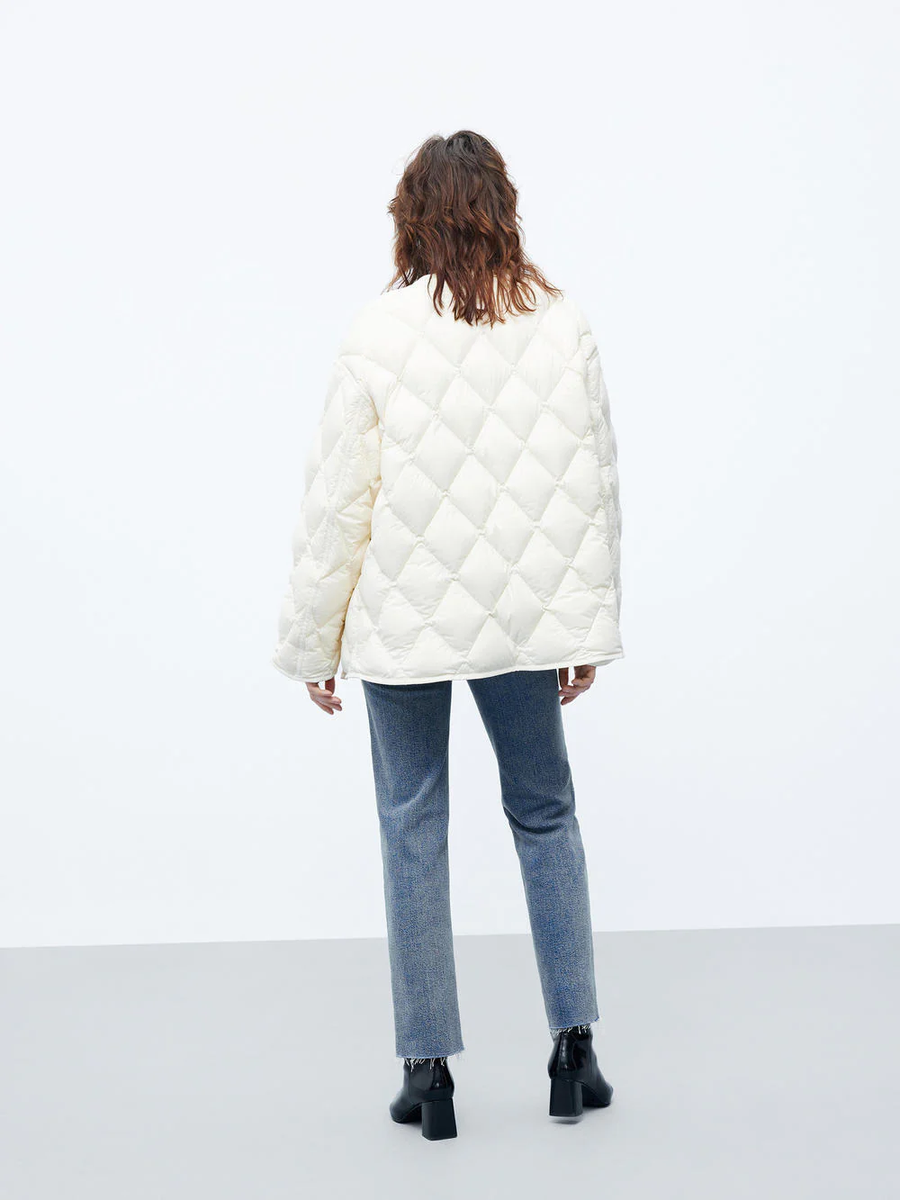 Tie Detail Down Jacket - Image 3