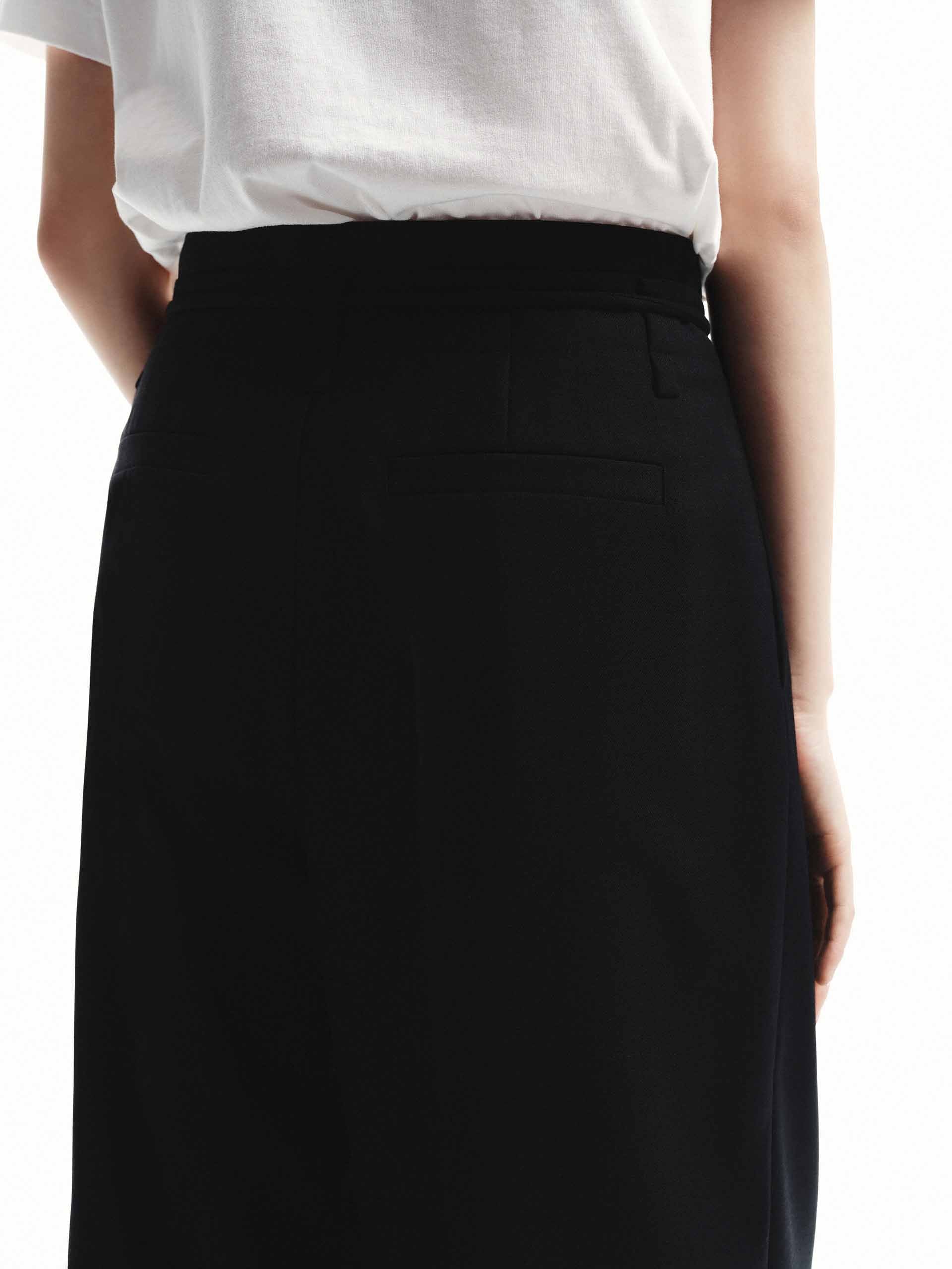 Tie Detail Wide Leg Pants - Image 8