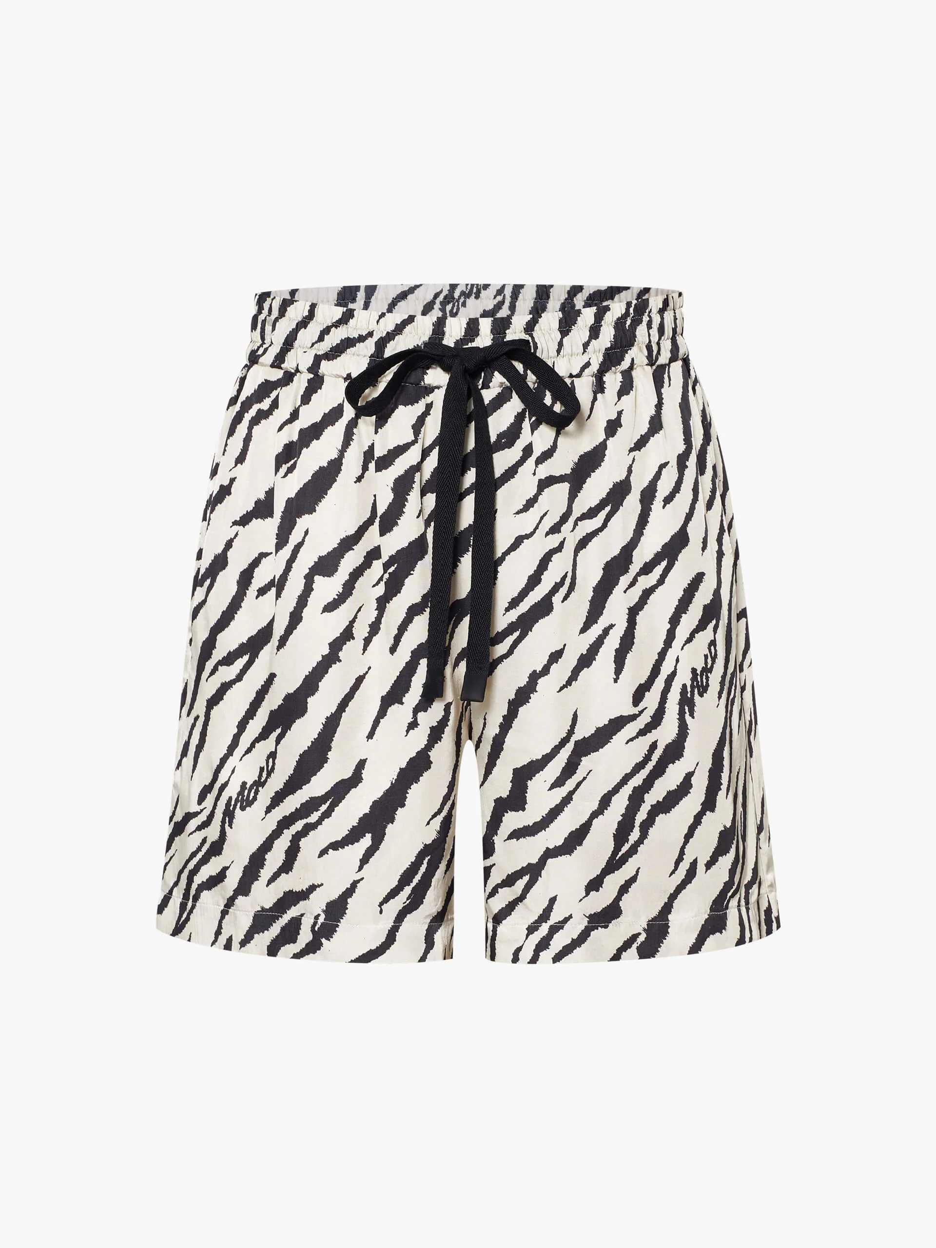 Tiger Print Elastic Shorts - Image 5
