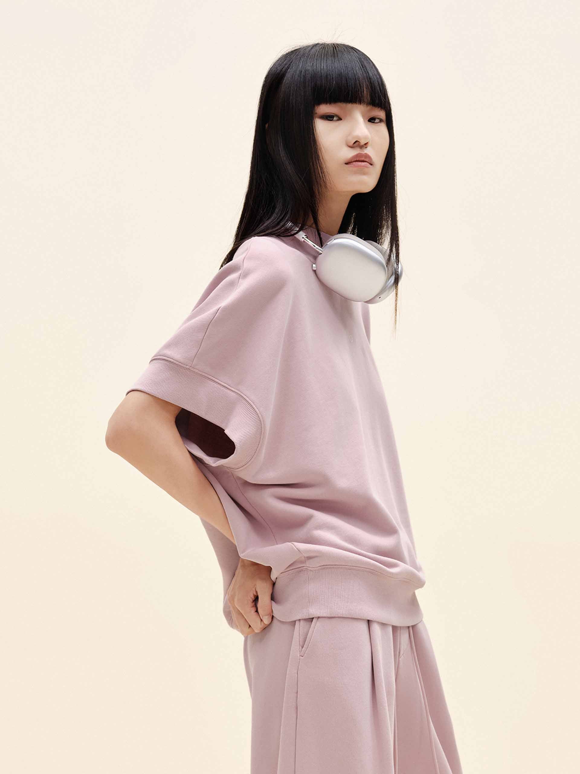 Turtleneck Cotton Sweatshirt - Image 11