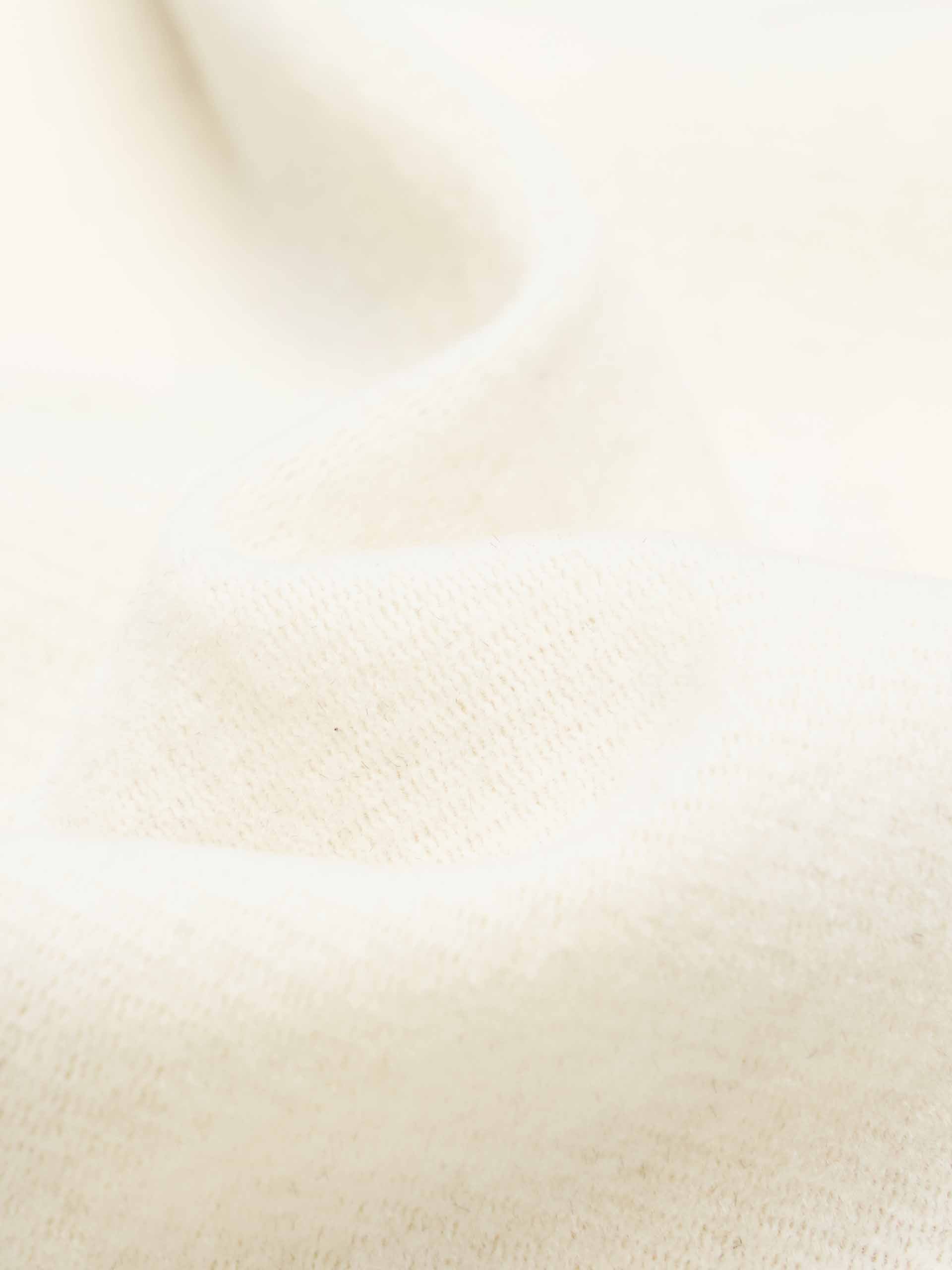Turtleneck Fitted Beige Top - Image 4