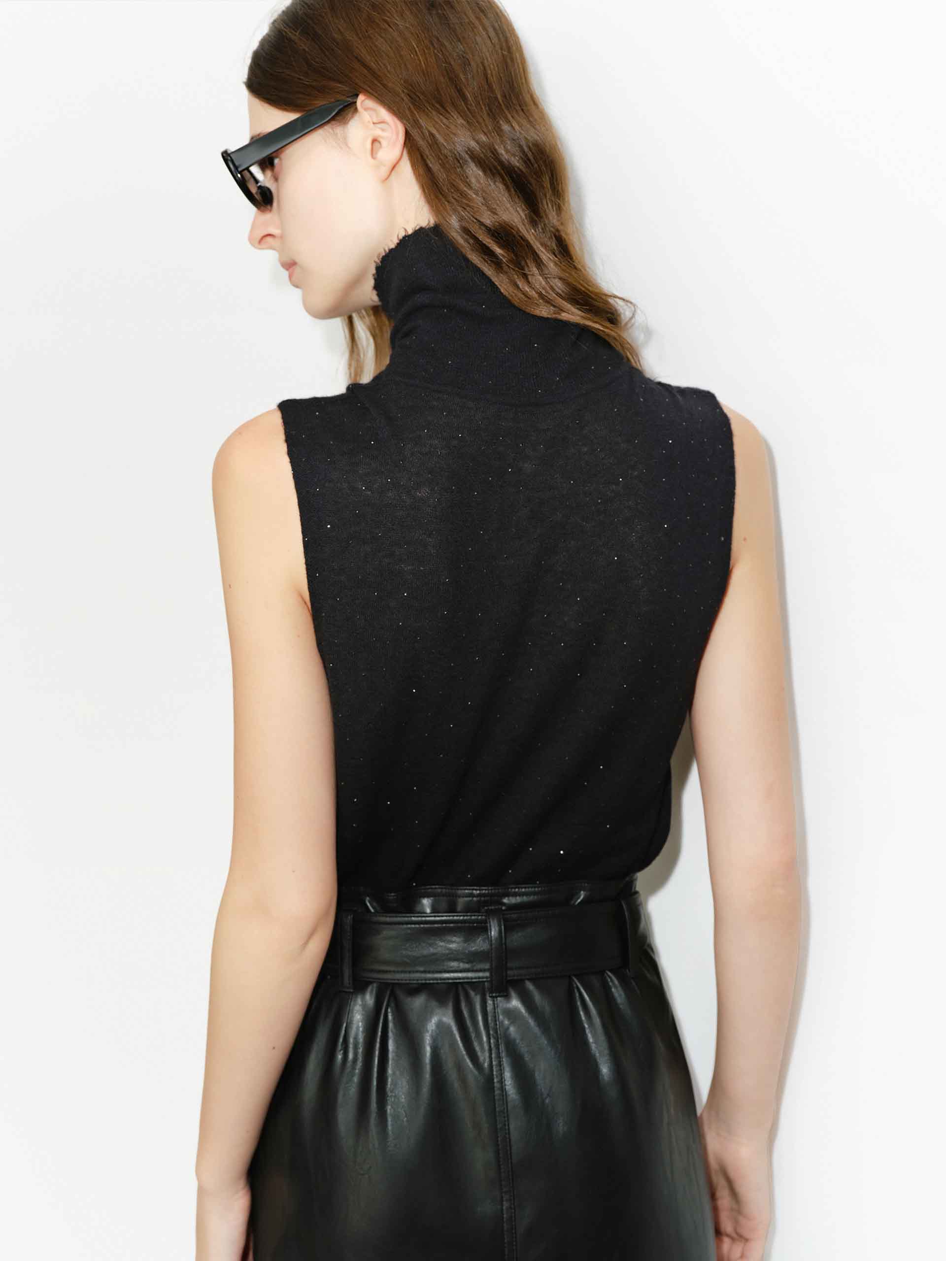Turtleneck Knit Top - Image 15