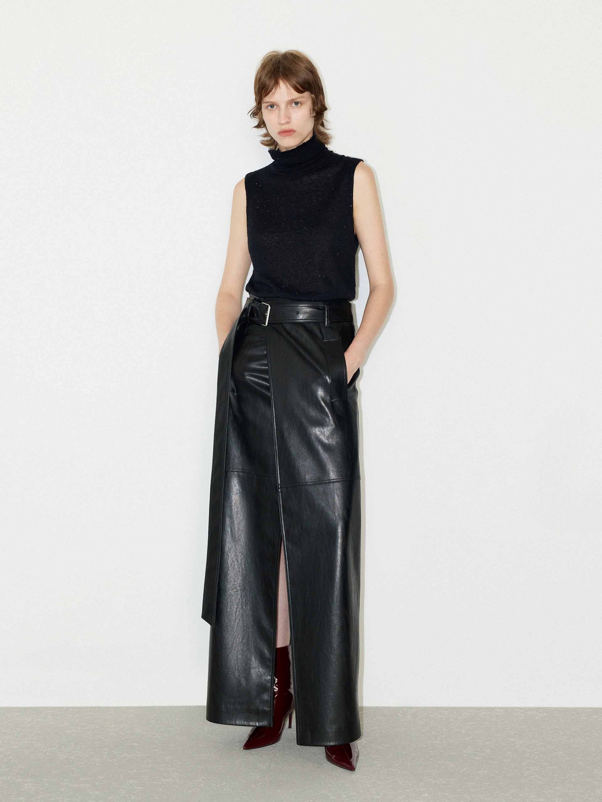 Turtleneck Knit Top - Image 2