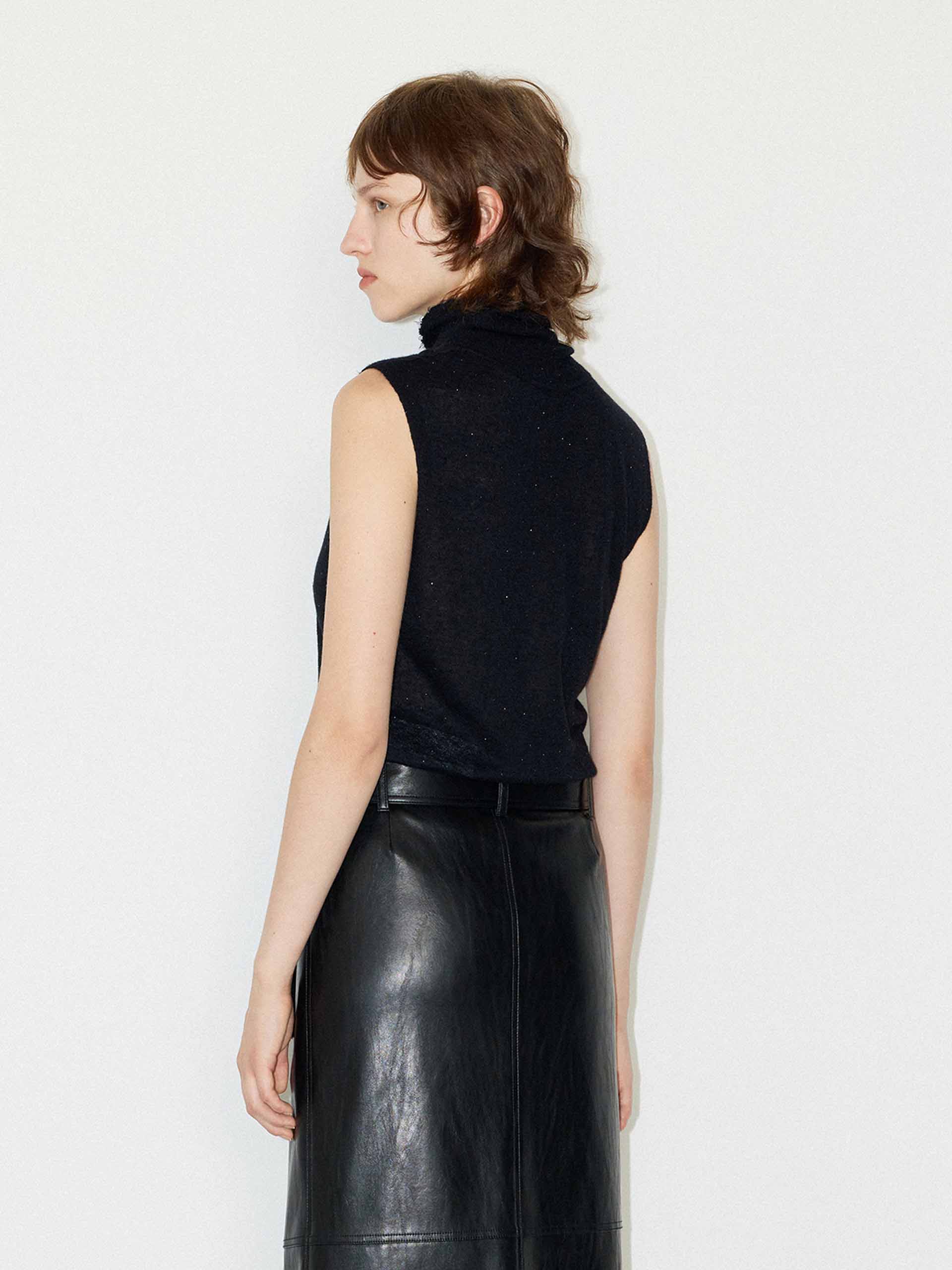 Turtleneck Knit Top - Image 6