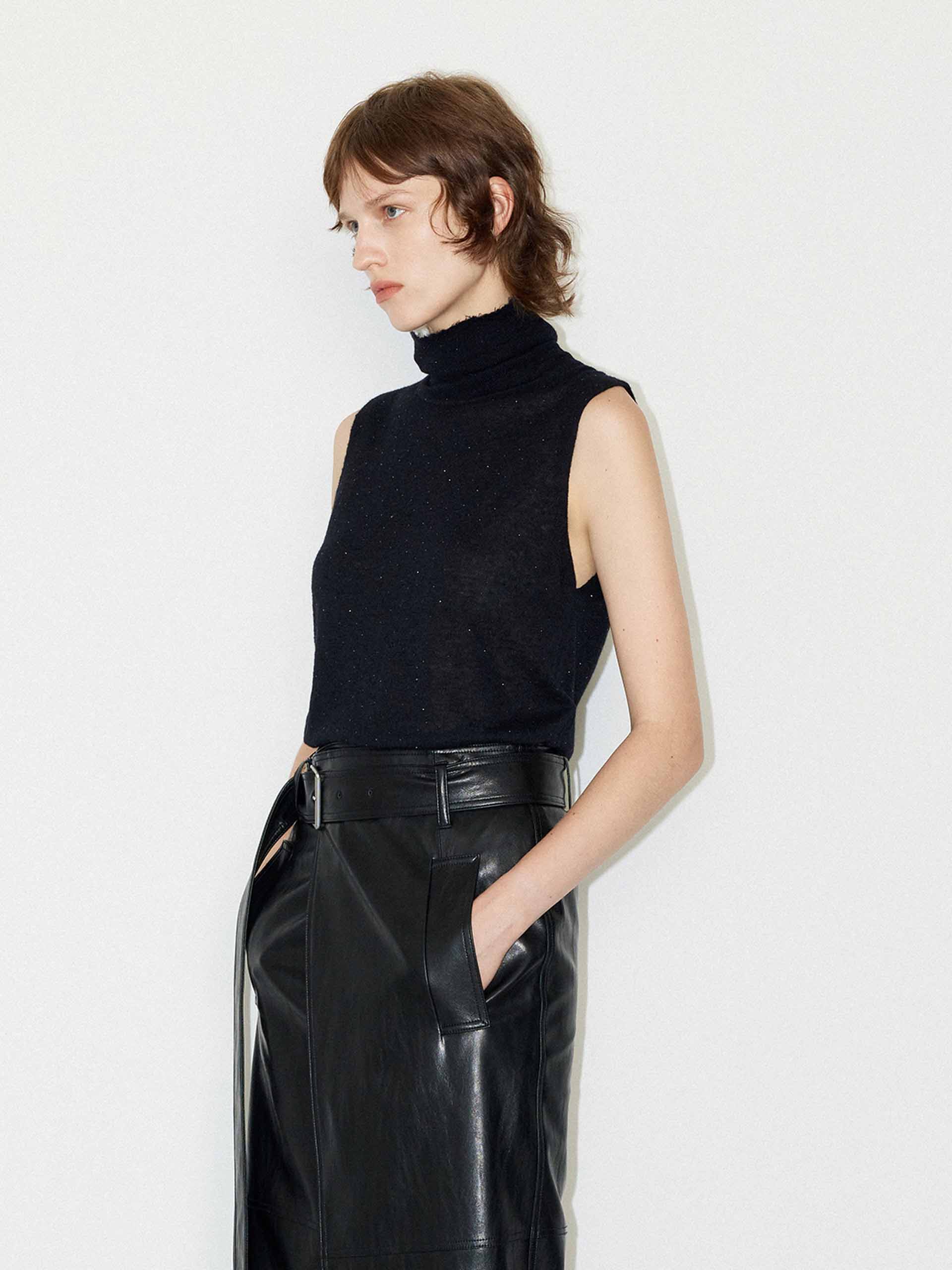 Turtleneck Knit Top - Image 8