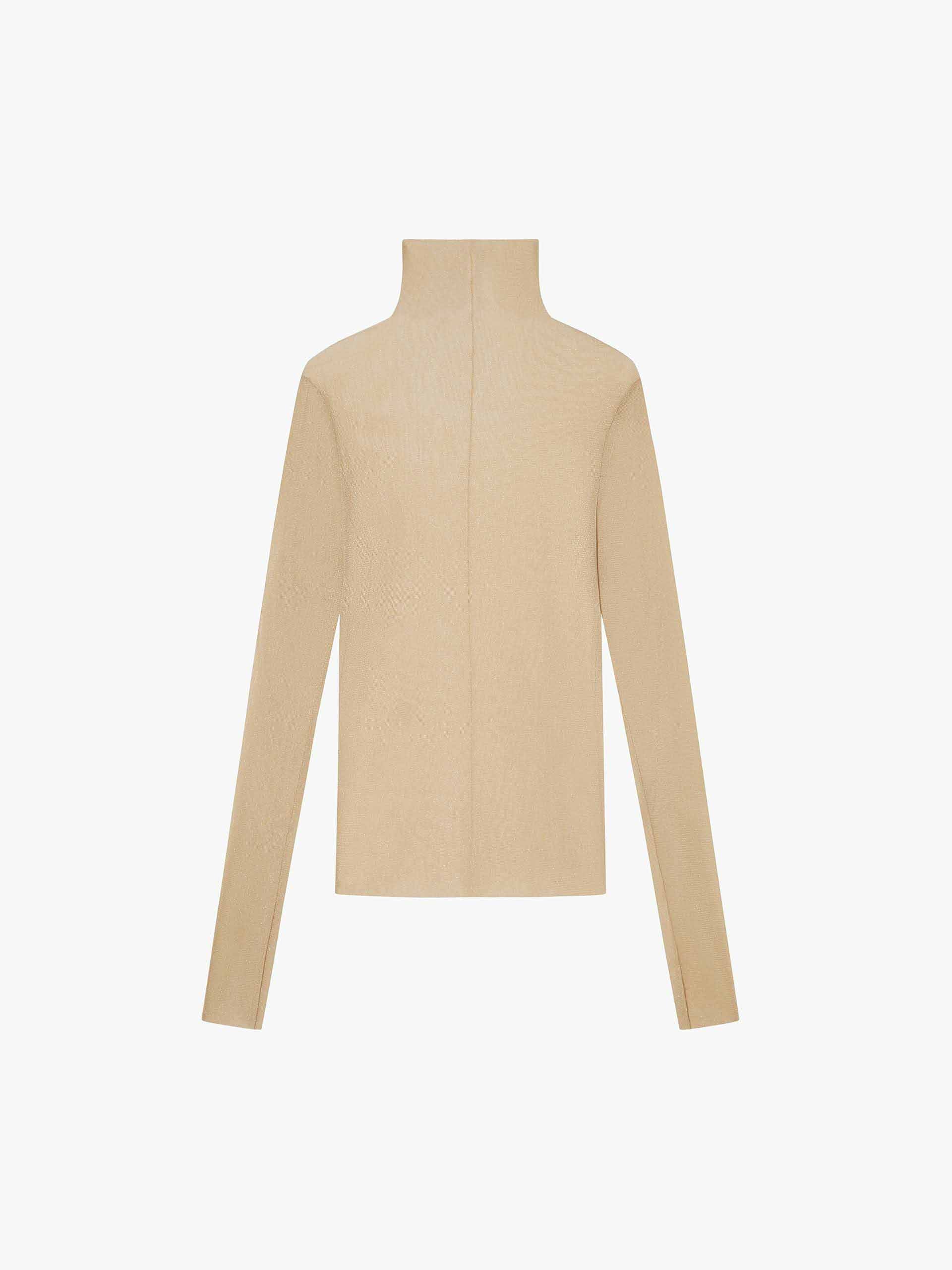 Turtleneck Long Sleeves Blouse - Image 5