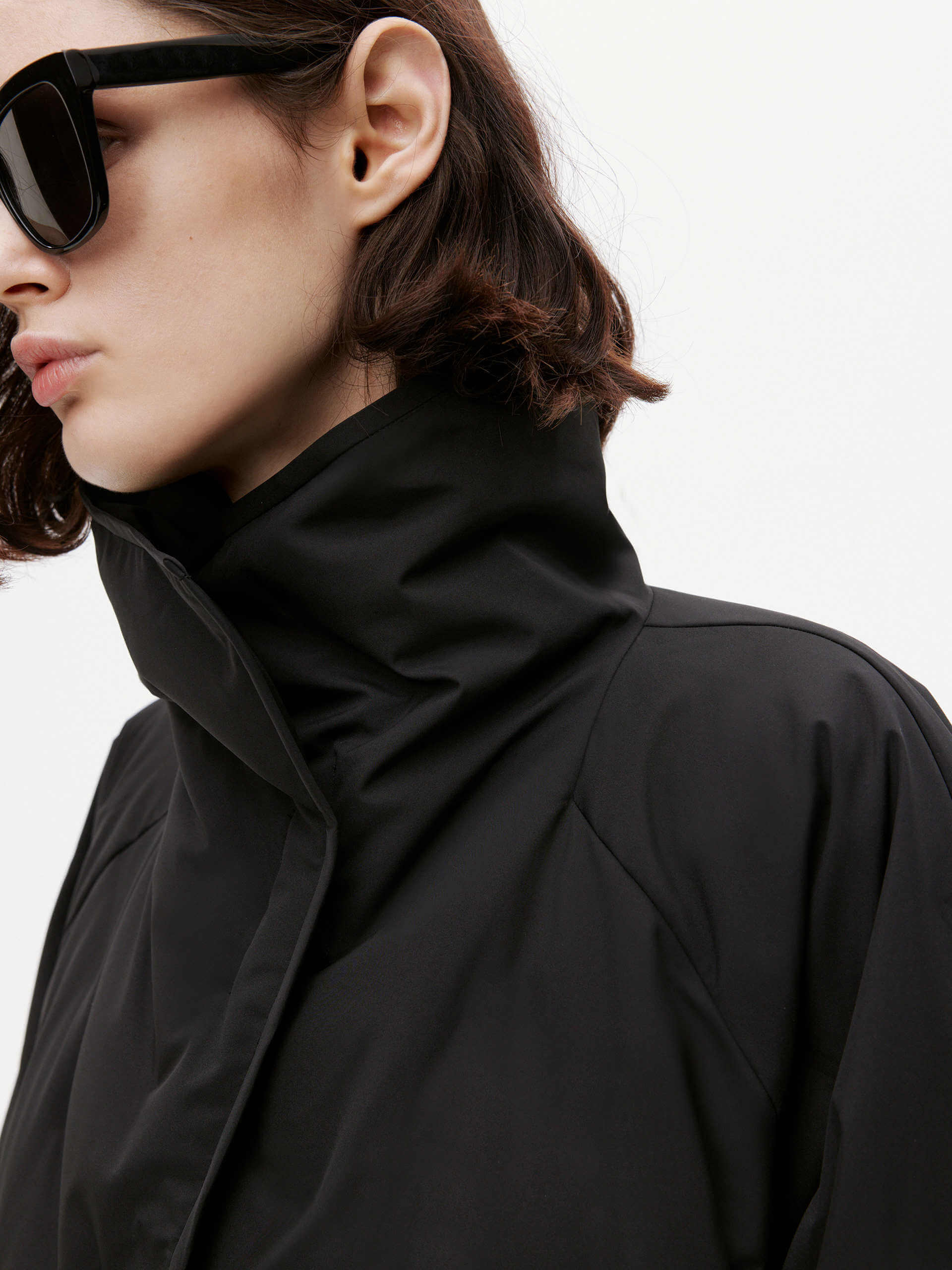 Turtleneck Quilted Down Jacket - Image 8