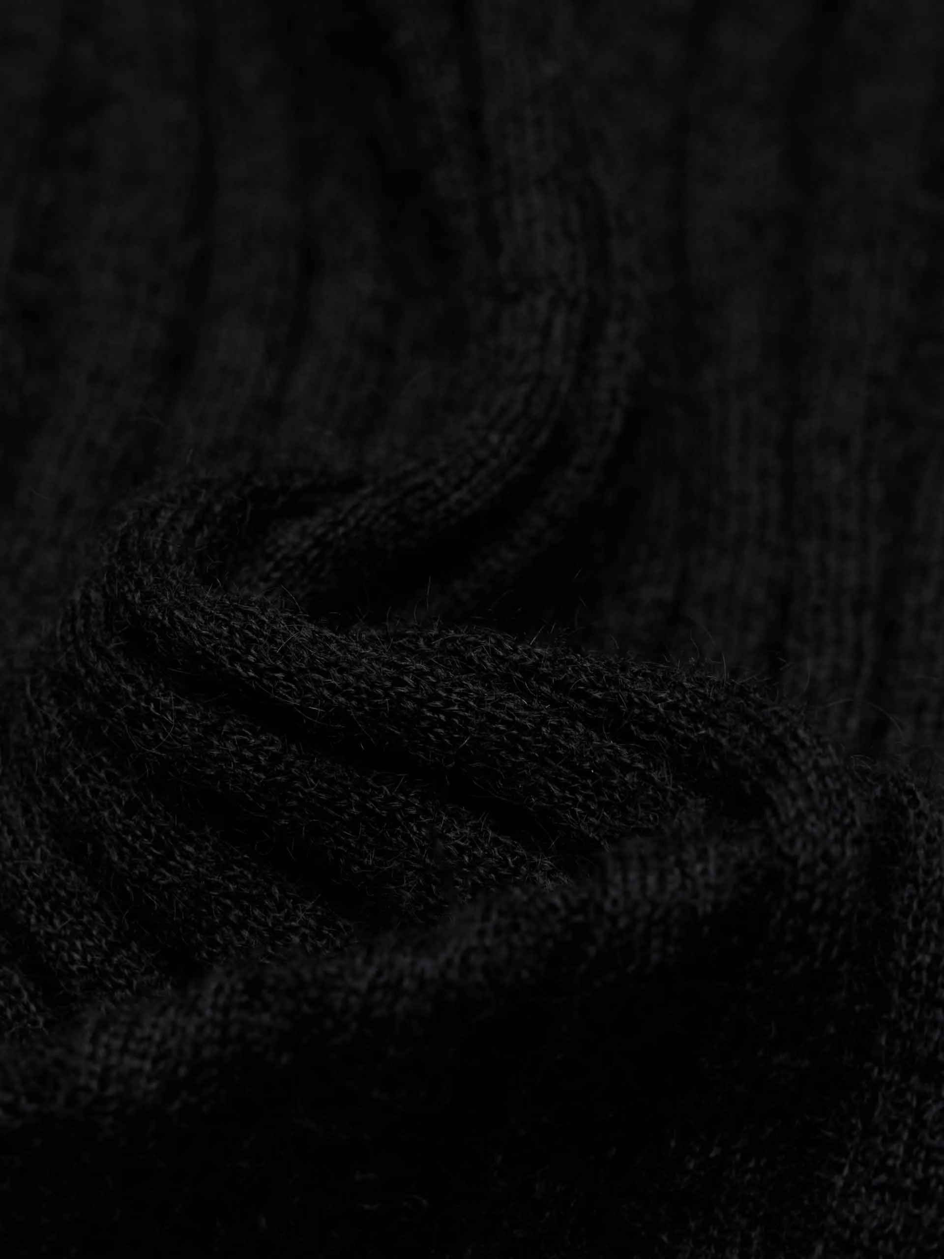Turtleneck Raw Hem Sweater - Image 10