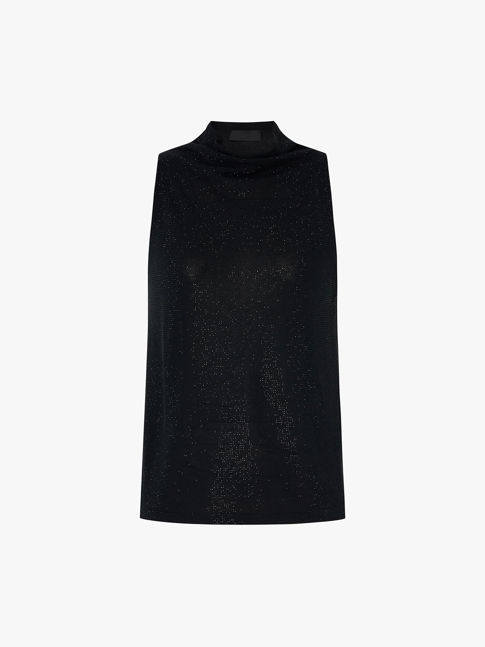 Turtleneck Sleeveless Knitted Top - Image 5
