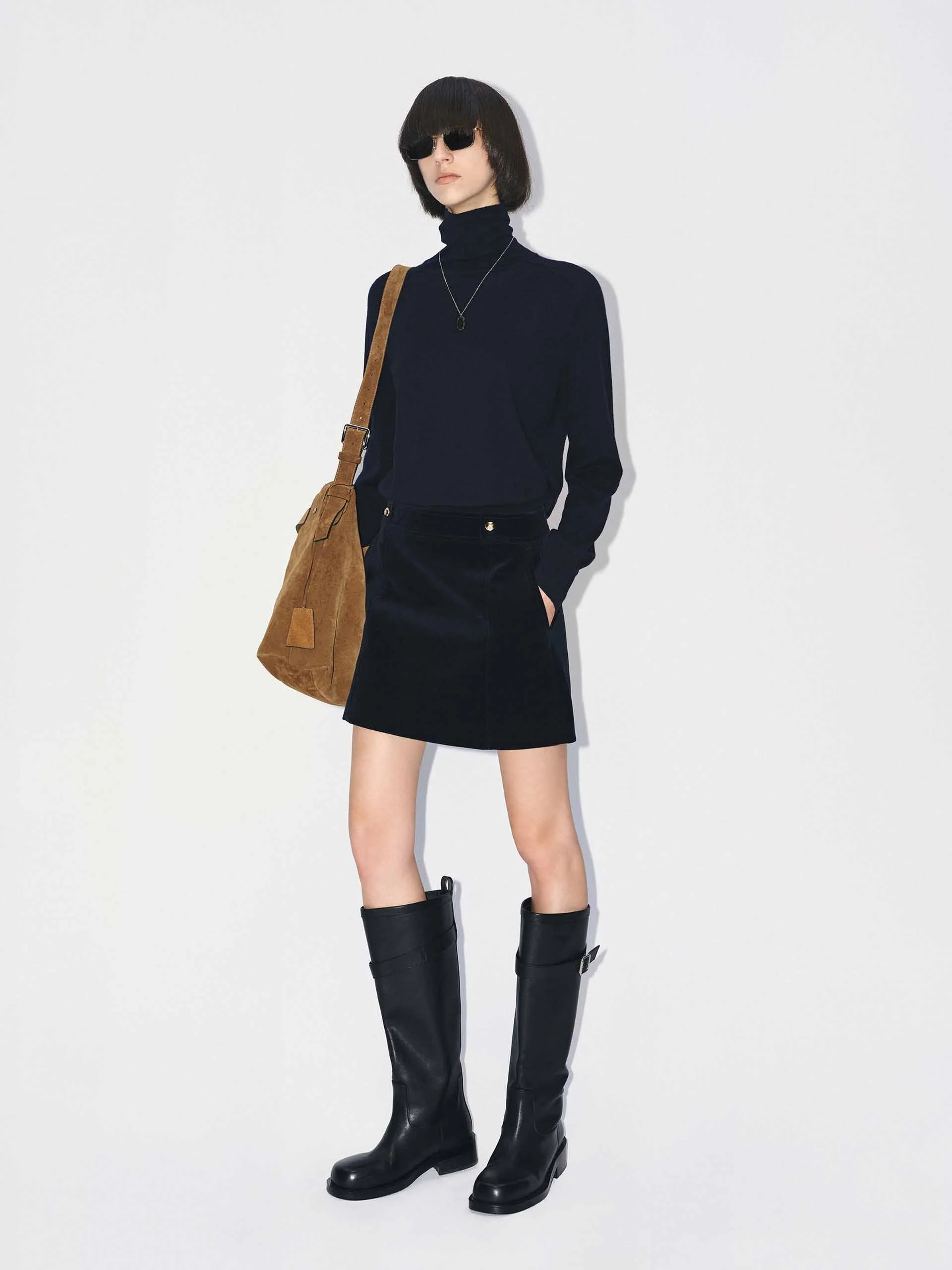 Turtleneck Wool Sweater - Image 2