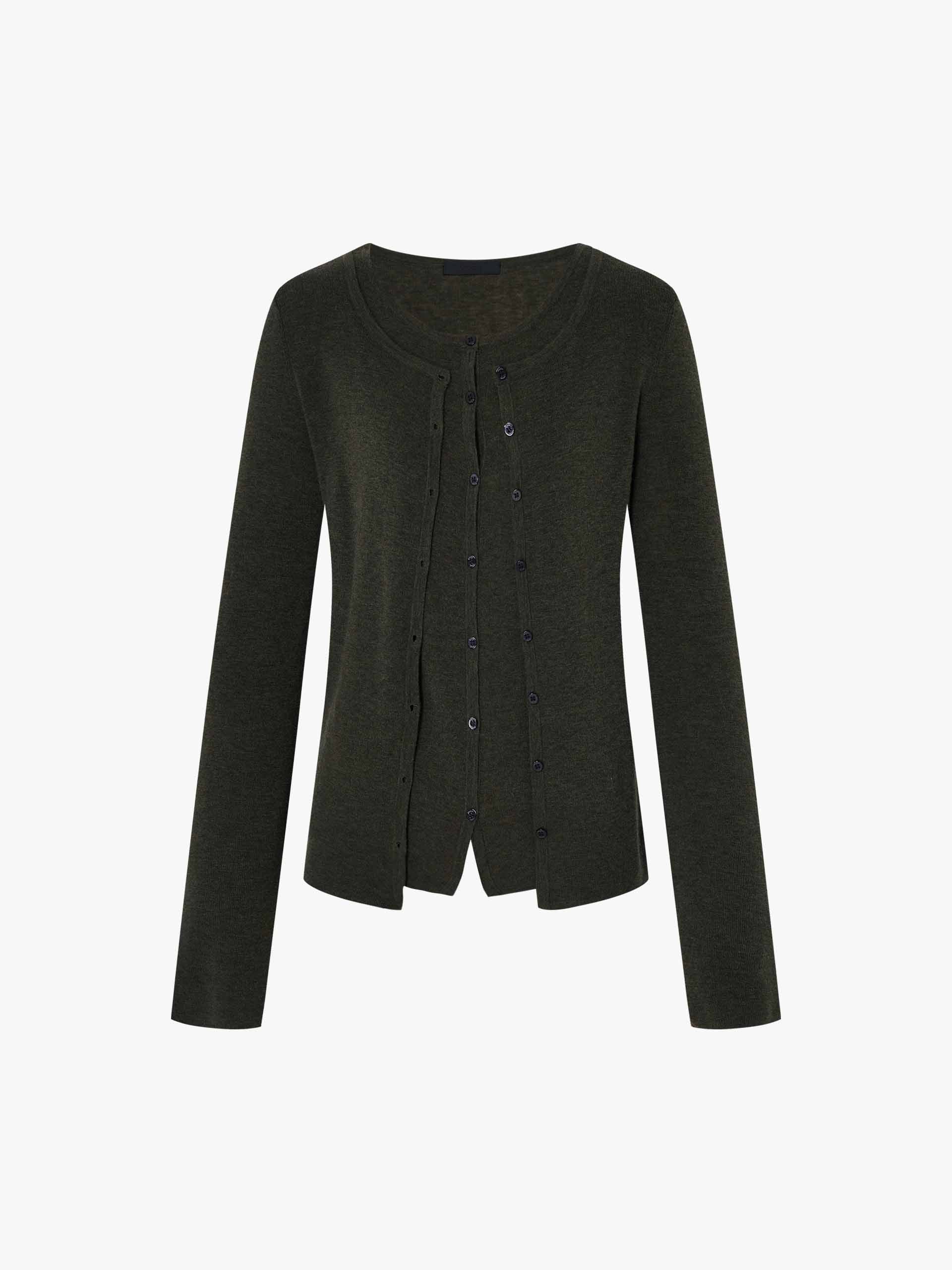 Two-piece Set Wool Cardigan - Image 13