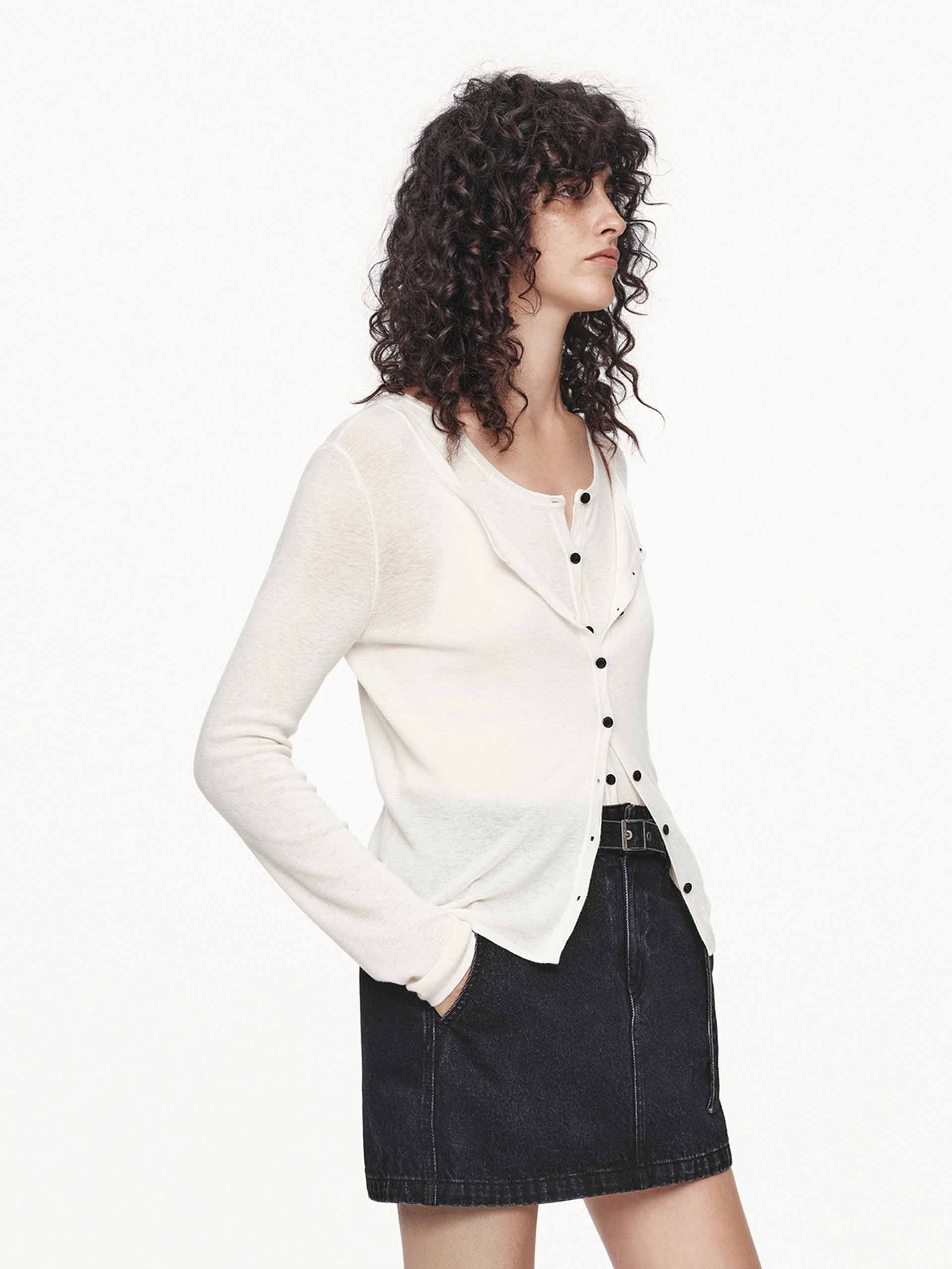 Two-piece Set Wool Cardigan - Image 3
