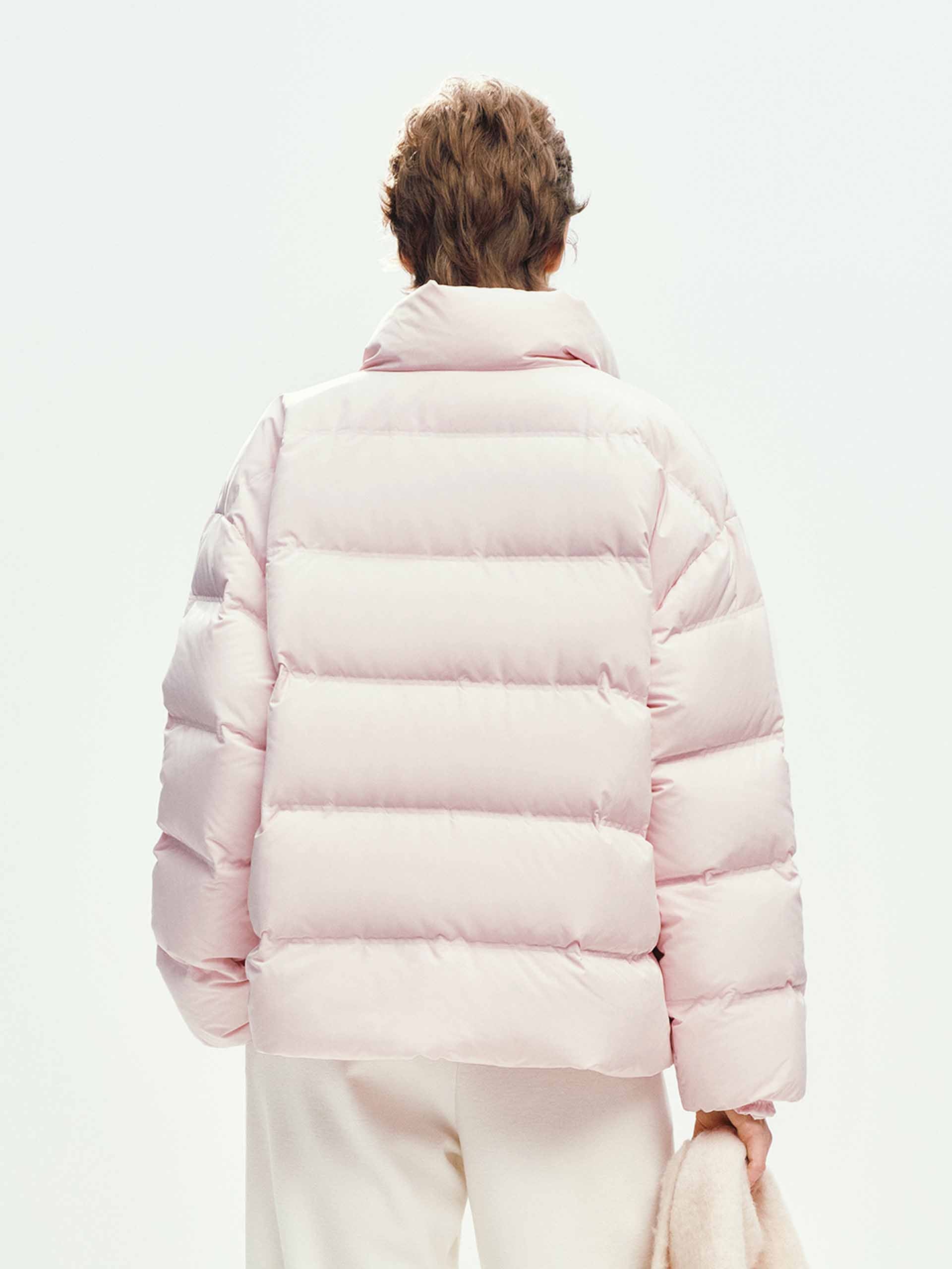 Two-way Zipper Down Jacket - Image 6