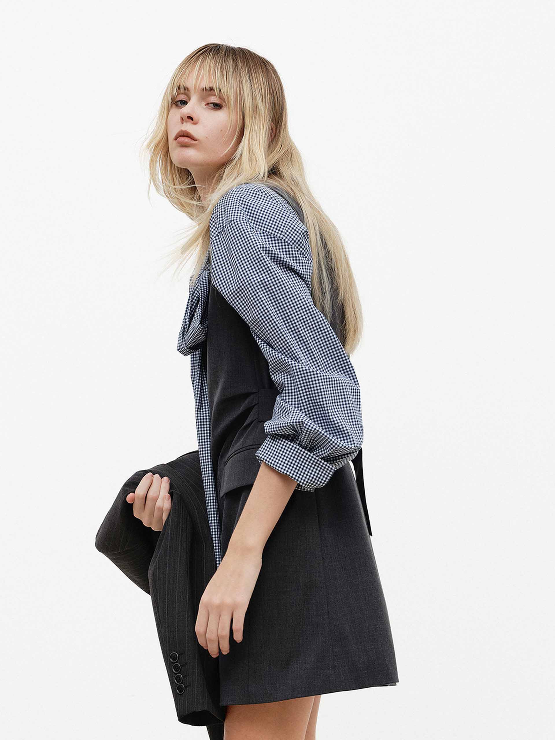 V-neck Mini Dress - Image 6
