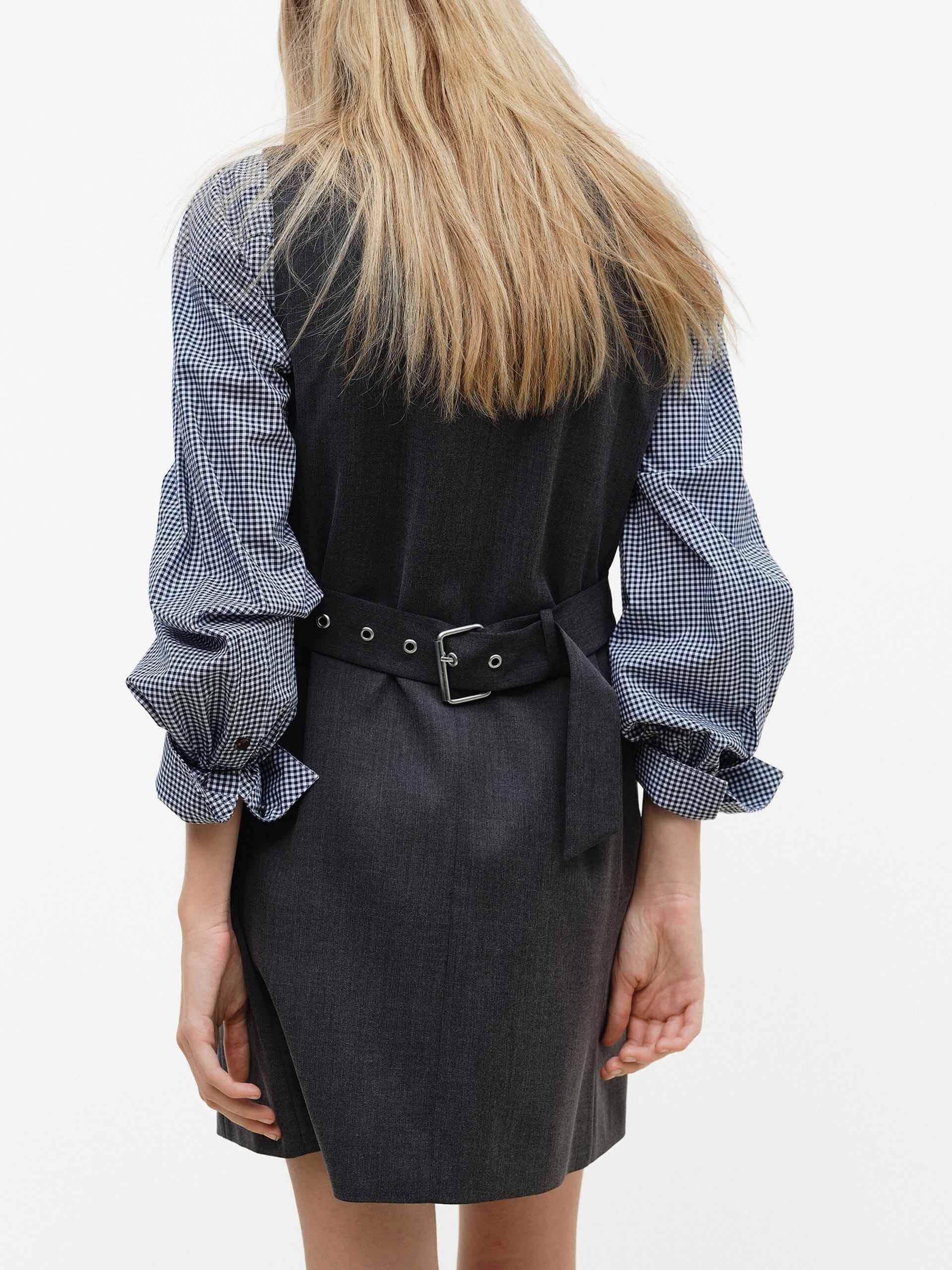V-neck Mini Dress - Image 7