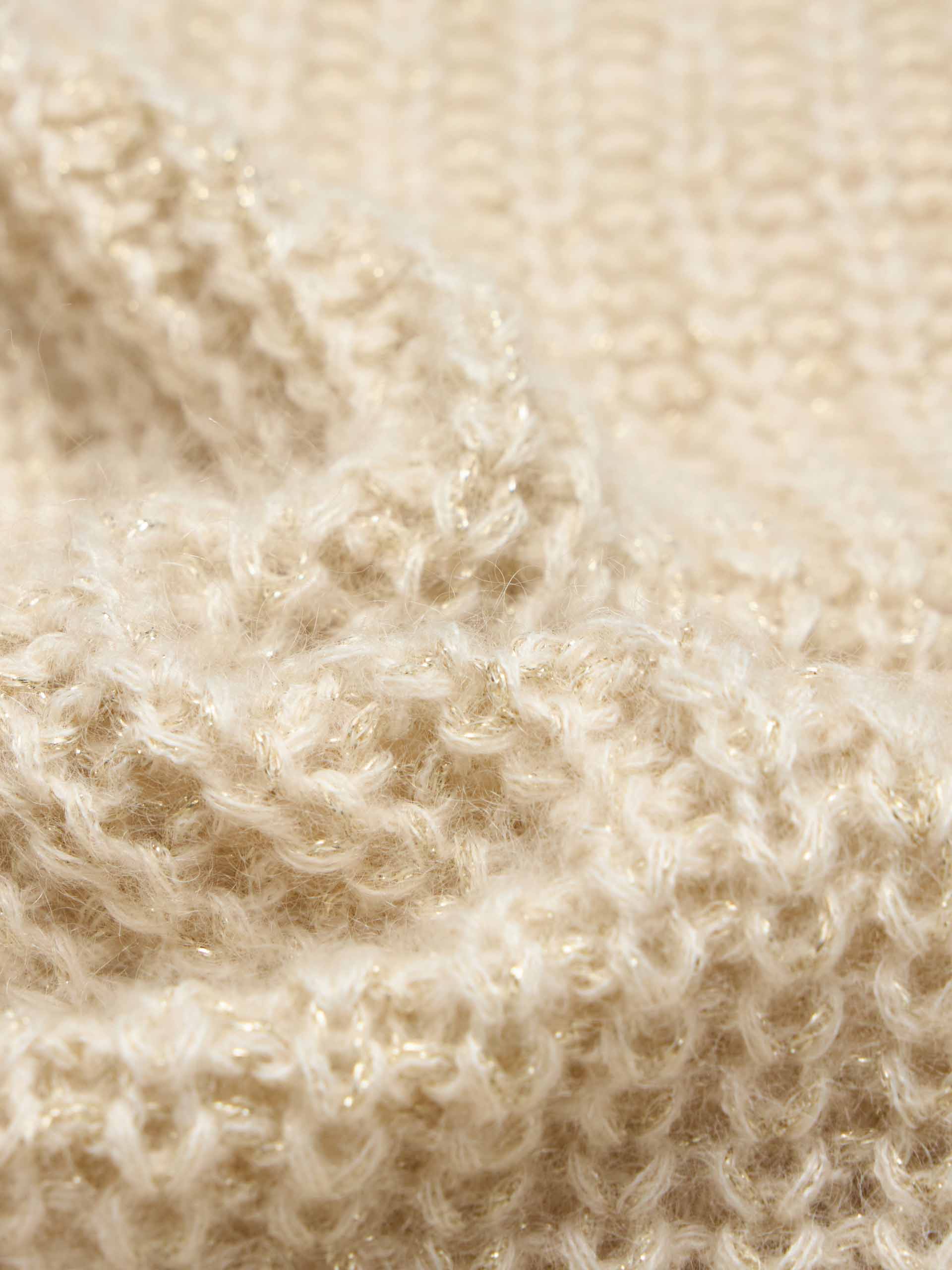 V-neck Raw Hem Sweater - Image 4
