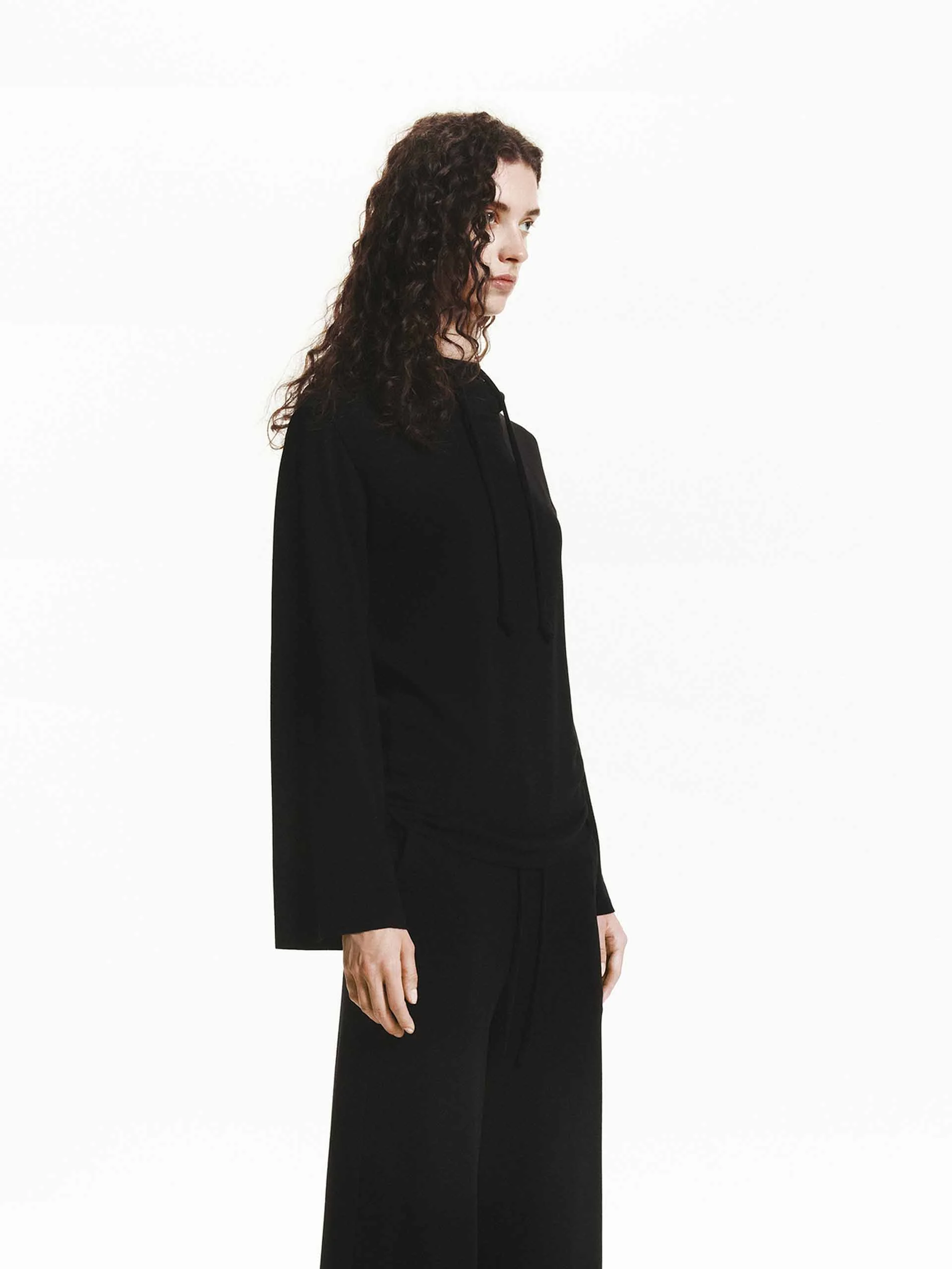 Velvet Hooded Sweatshirt - Image 15