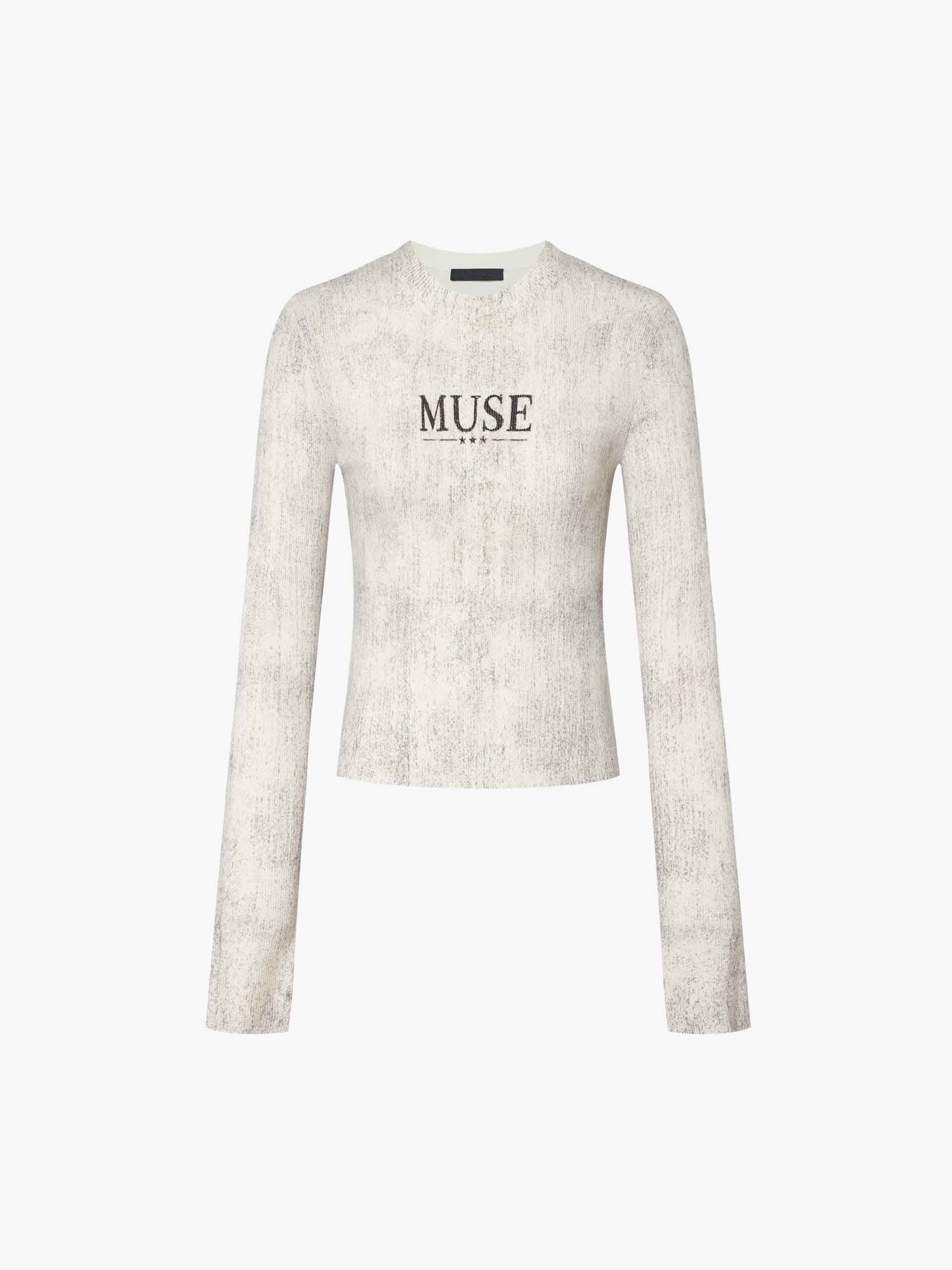 Vintage Knit Fitted Top - Image 5