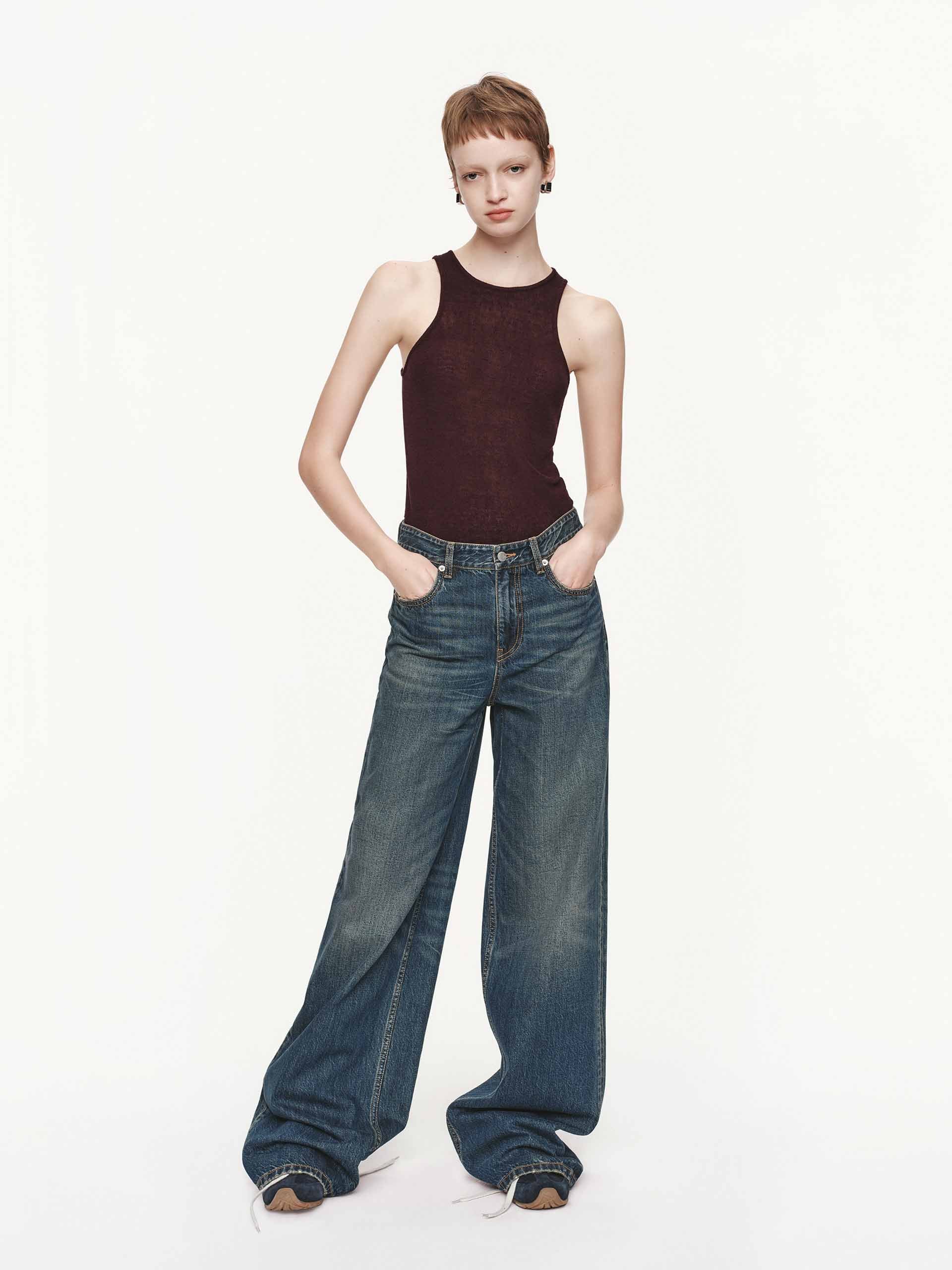Whisker Effect Jeans - Image 2