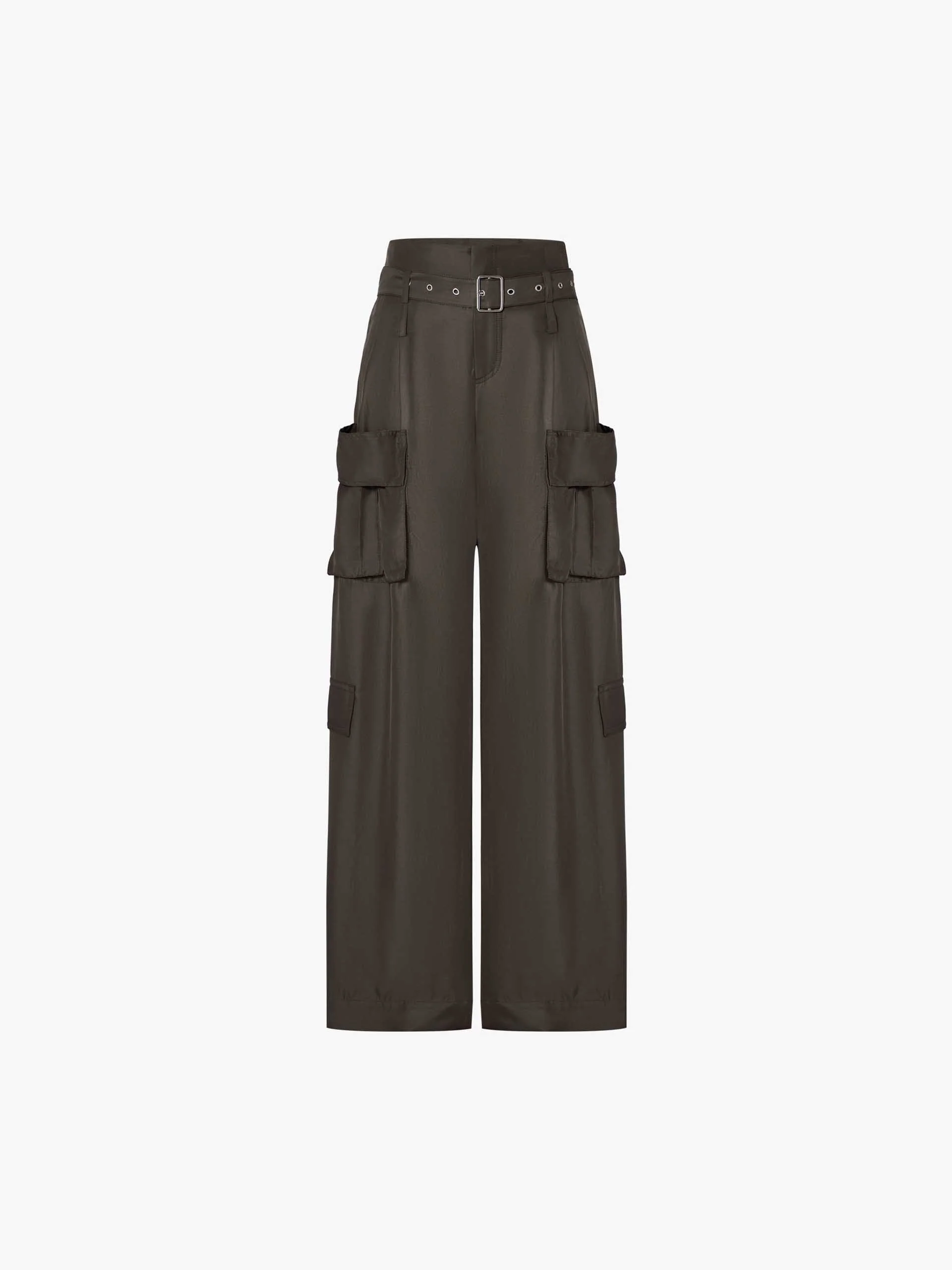Wide Leg Cargo Pants - Image 5