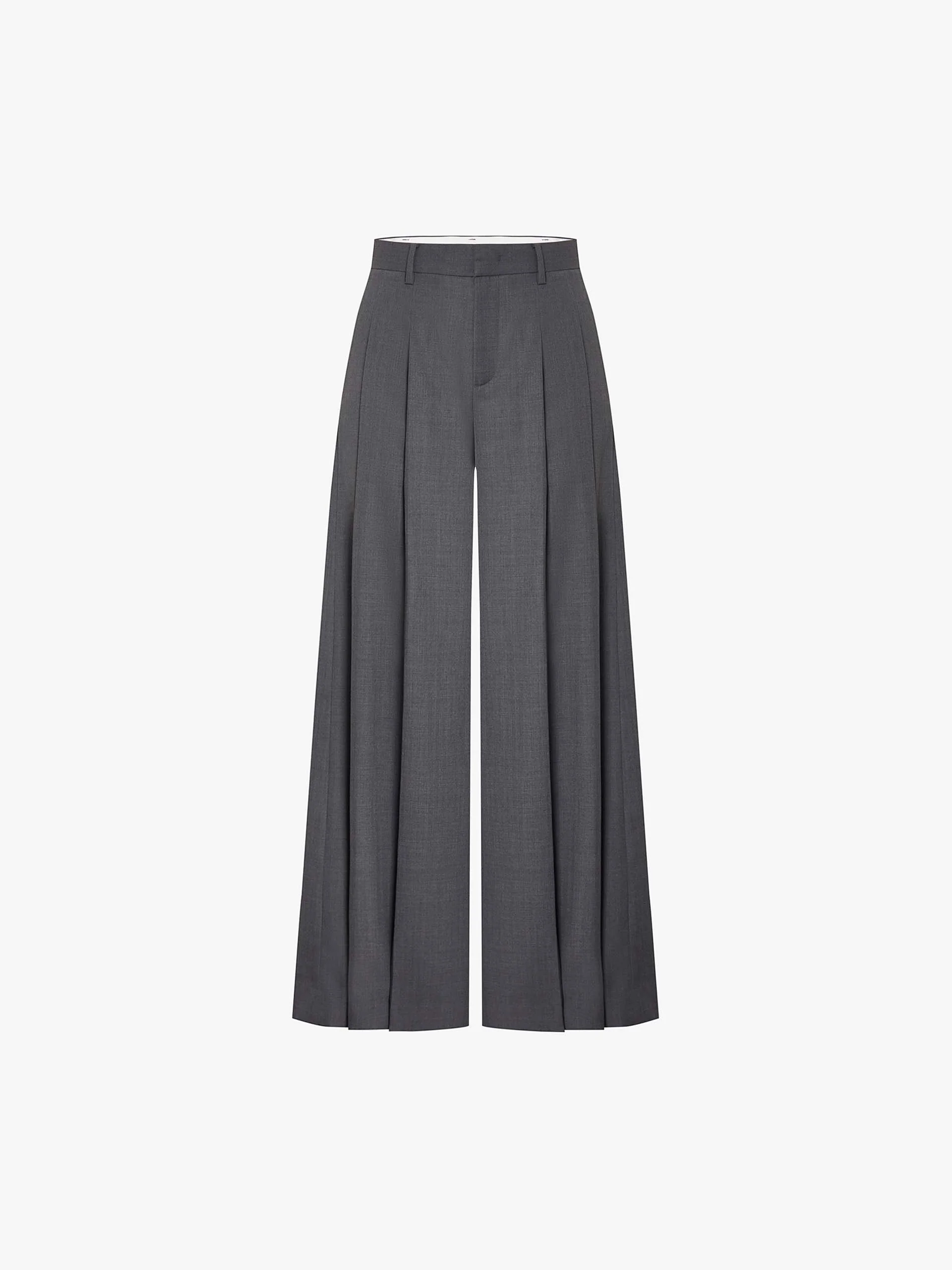 Wide Leg Pleated Pants - Image 5