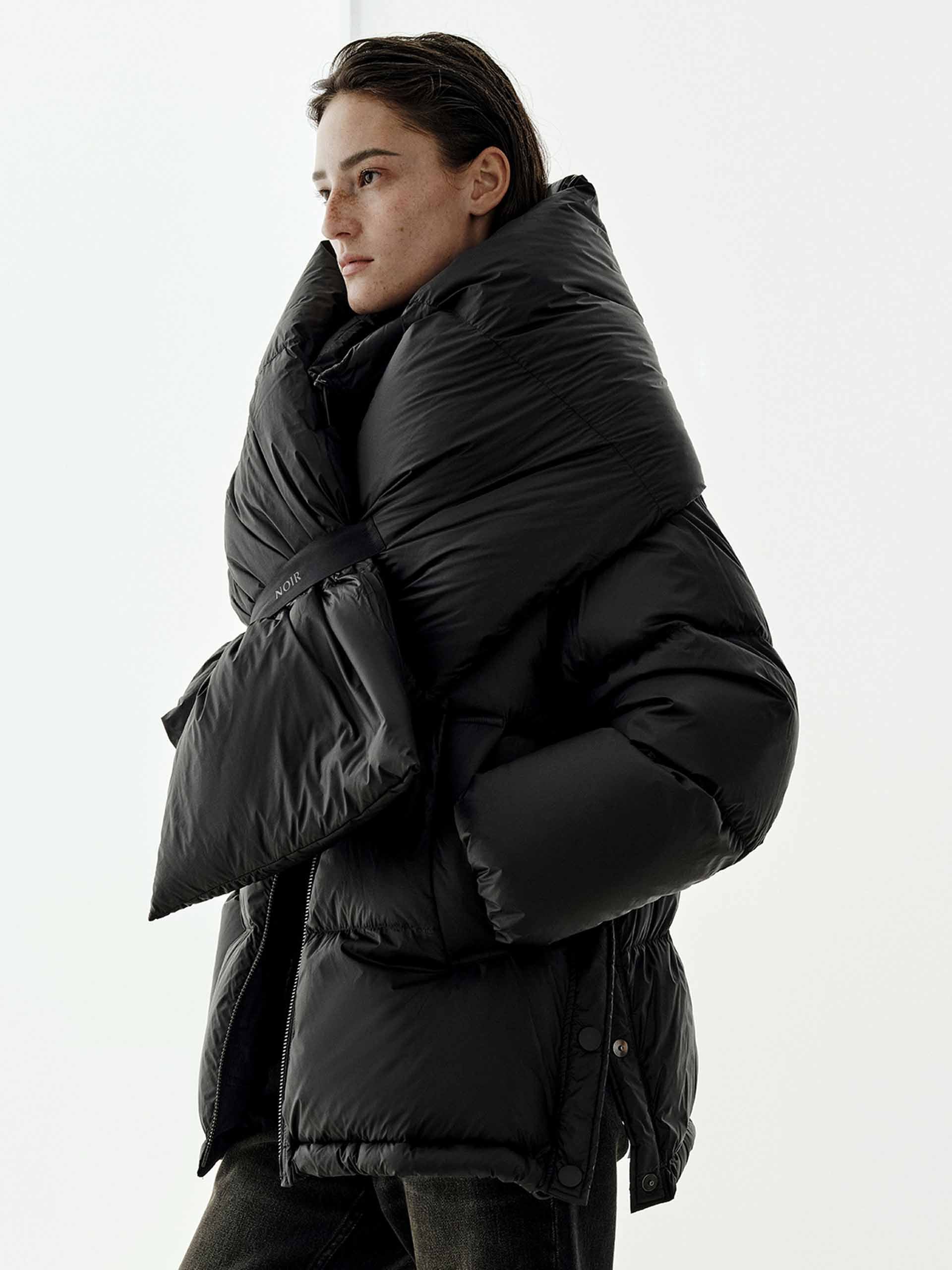 With Scraf Goose Down Jacket - Image 7