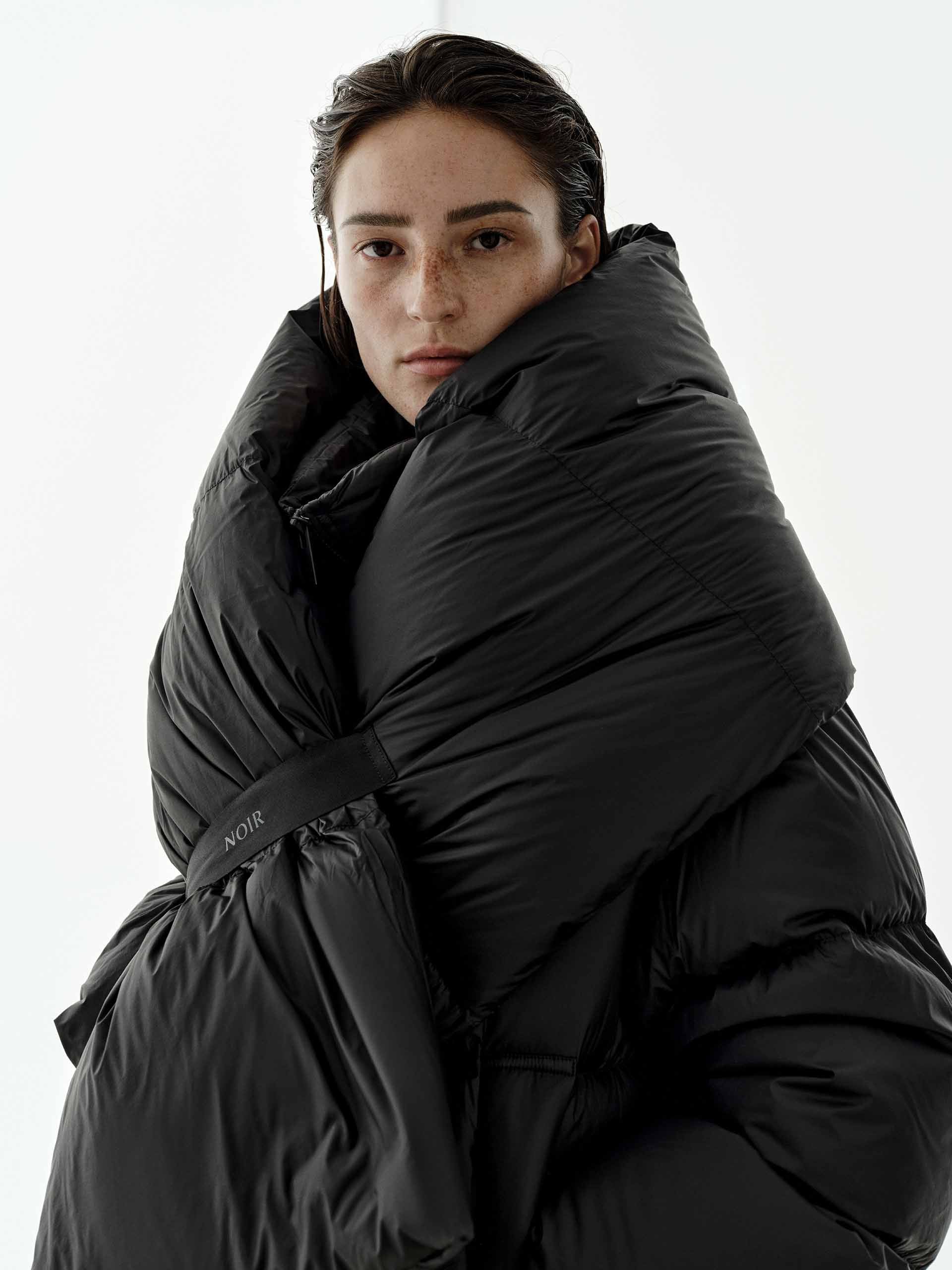 With Scraf Goose Down Jacket - Image 8
