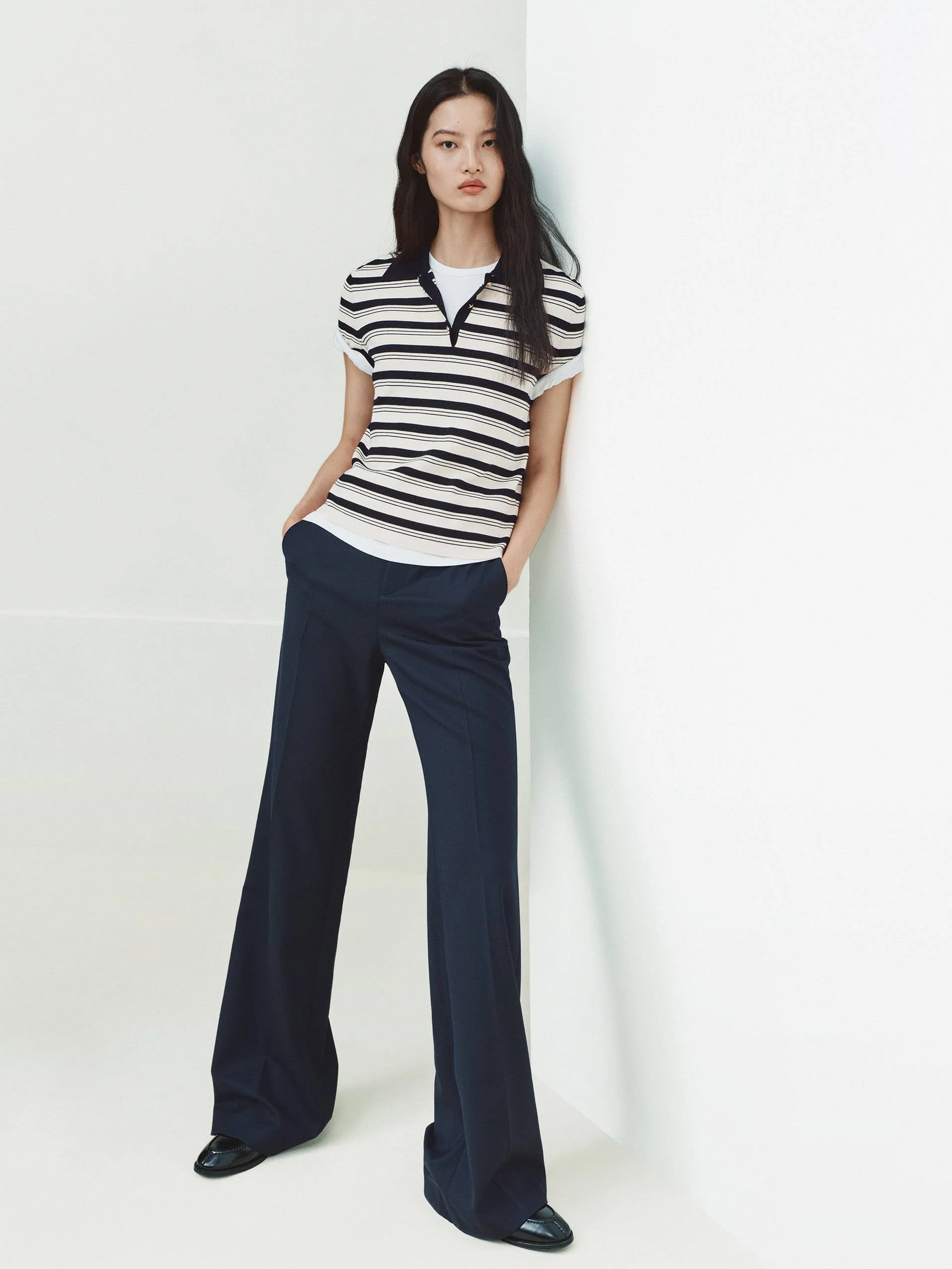 Wool Blend Adjustable Pants - Image 2