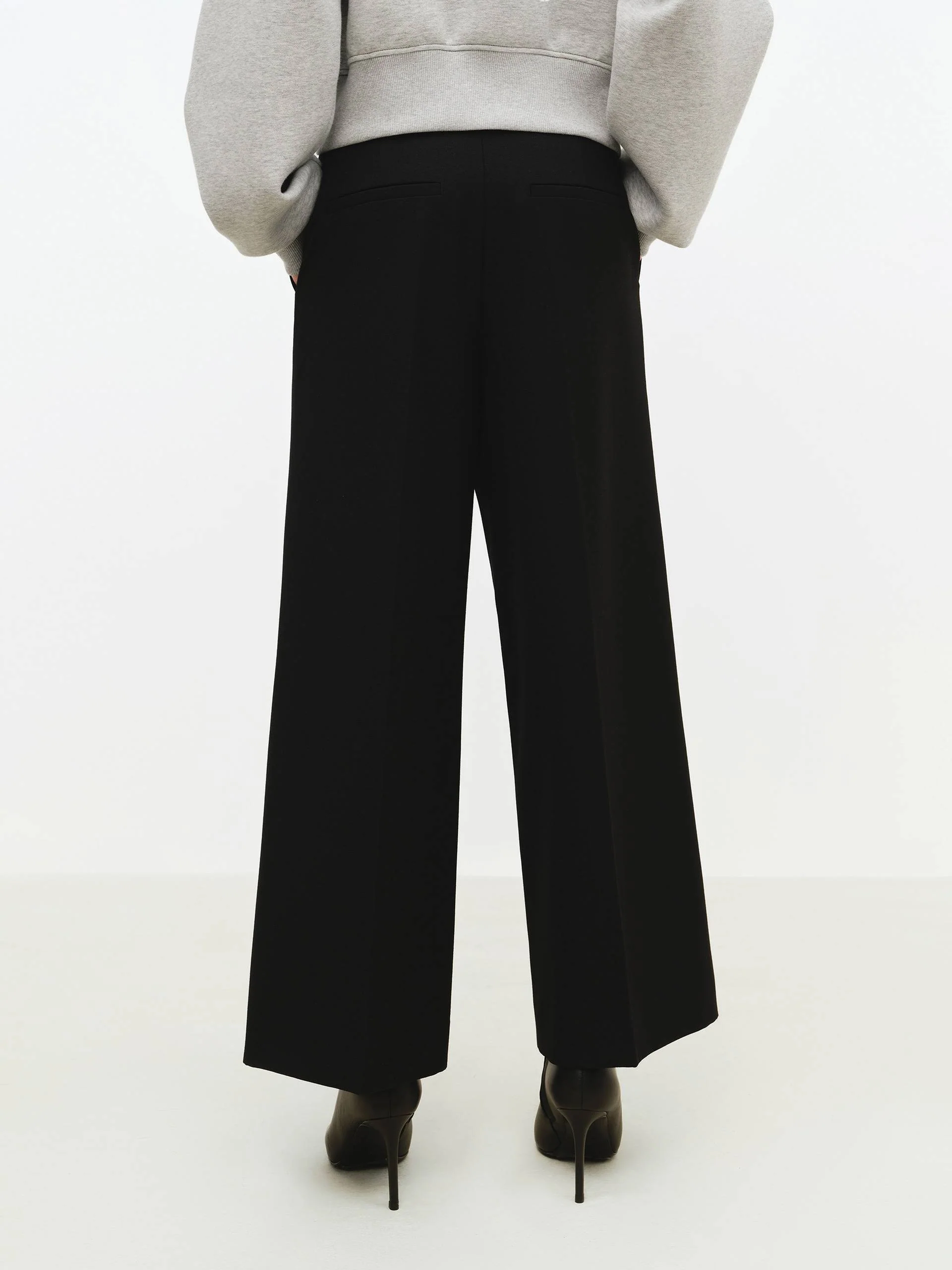 Wool Blend Ankle Pants - Image 6