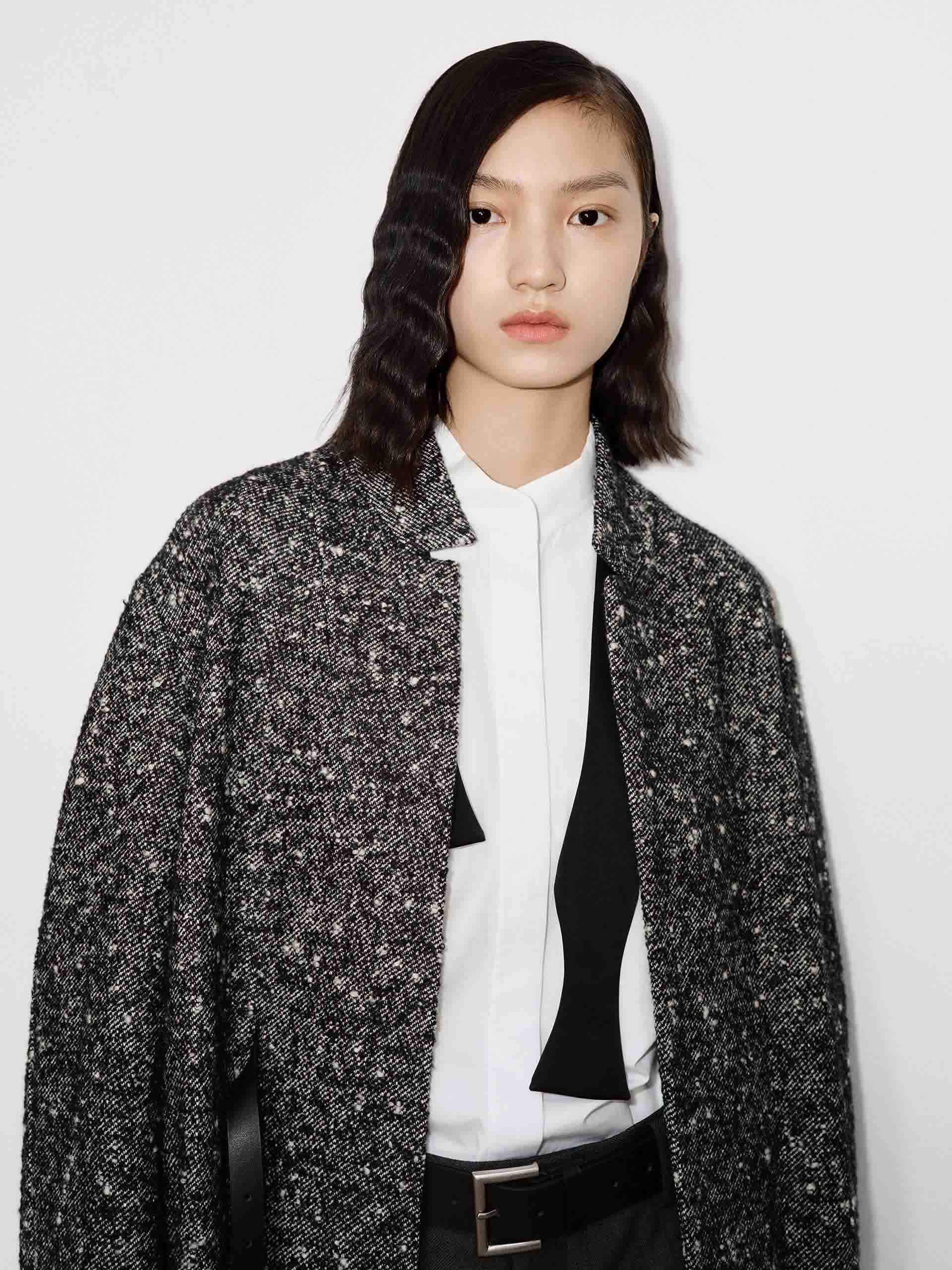 Wool Blend Belted Overcoat - Image 3
